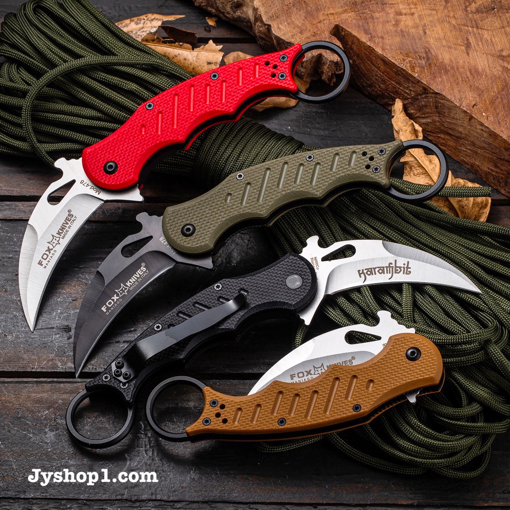 มีดคารัมบิต มีดควง Fox Knives Mod 478 พร้อมส่ง ราคาถูก