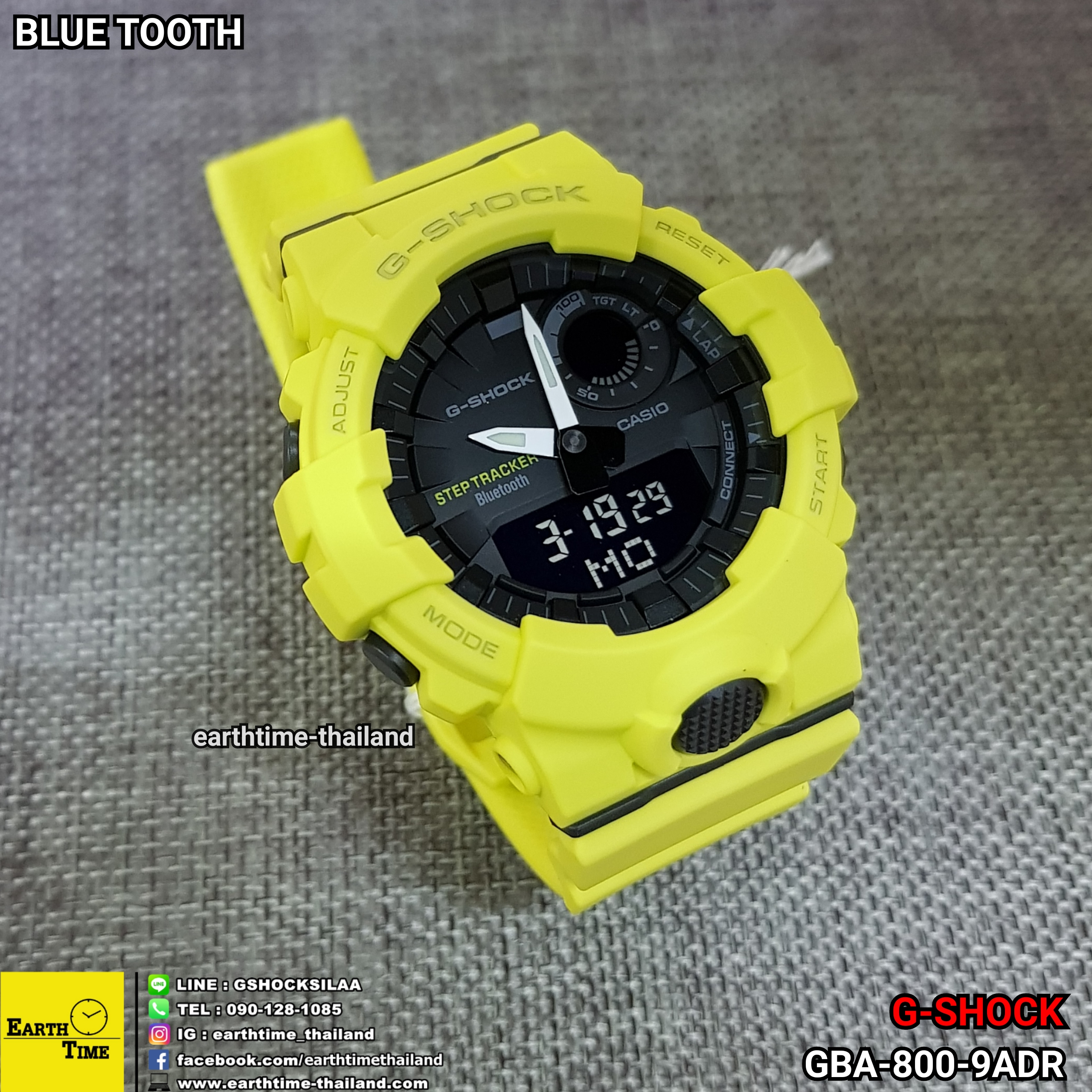 G-Shock Step Tracker and Bluetooth ของใหม่แท้100% รับประกัน 1 ปี รุ่น GBA-800-9ADR