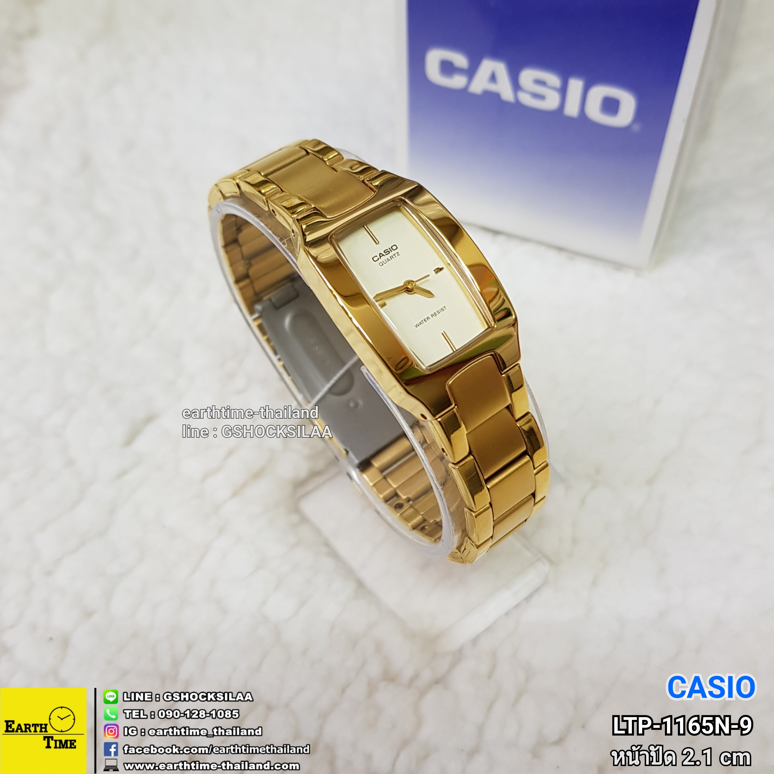 LTP-1165N-9C l CASIO WOMEN STANDARD สี GOLD