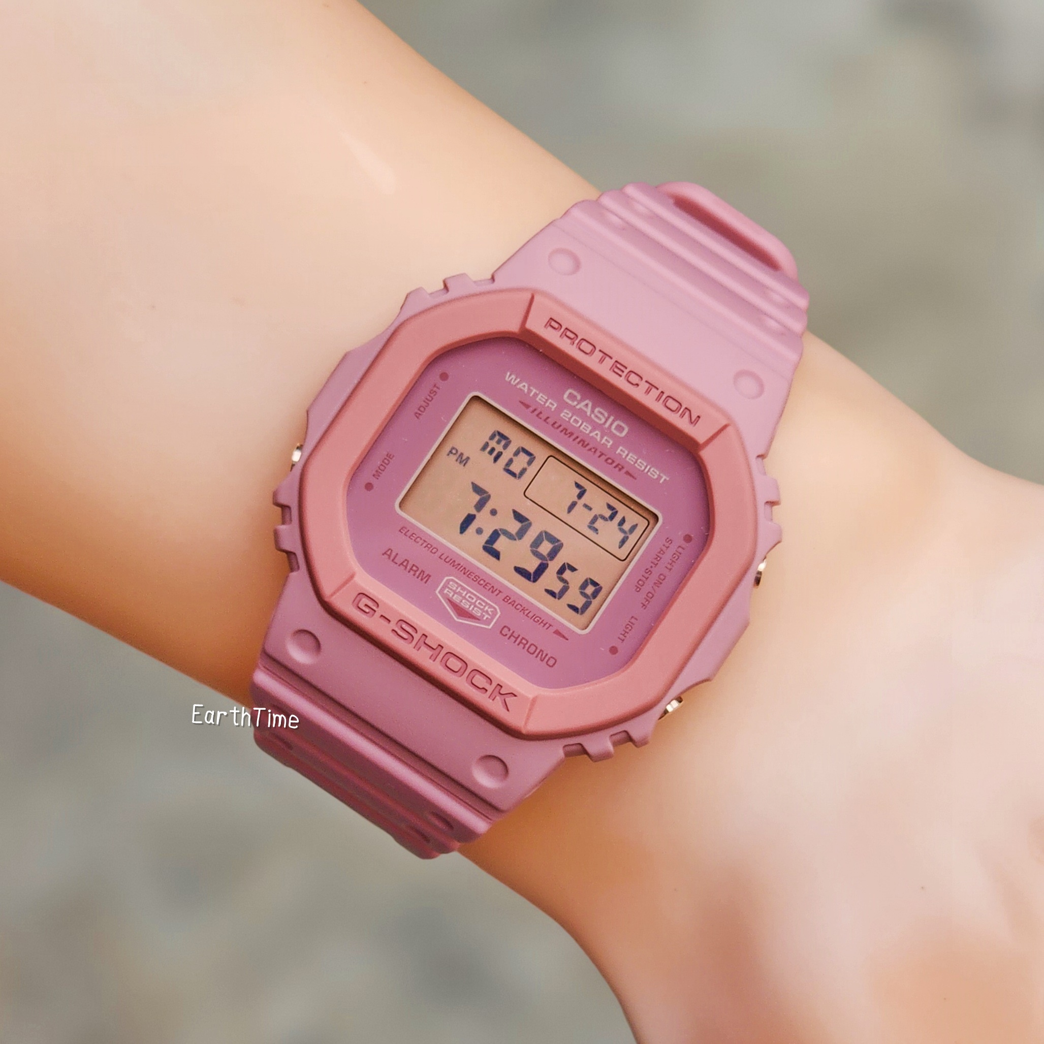 DW-5610SL-4A4 l Pink G-Shock series for spring and summer l G-SHOCK