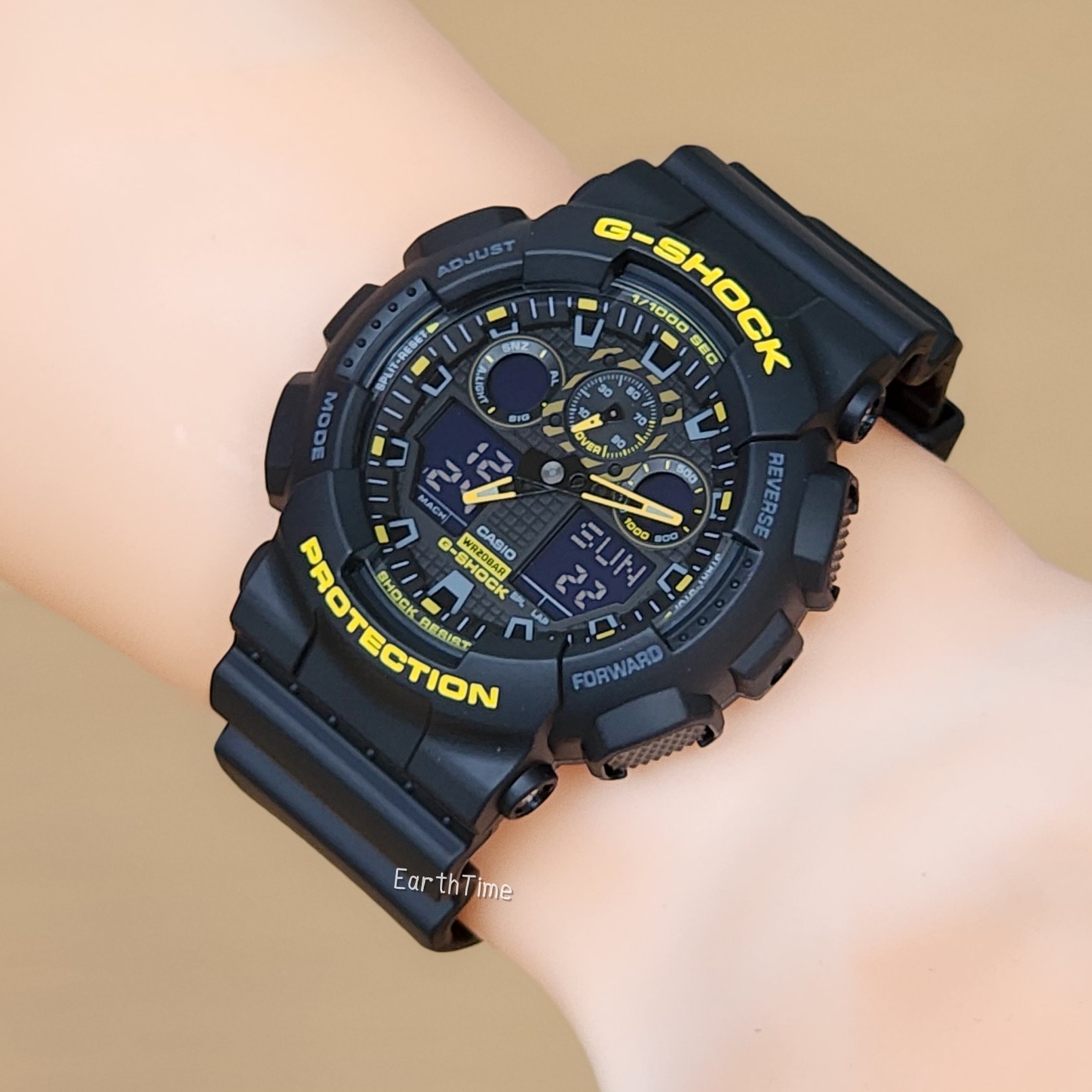 GA-100CY-1A l Caution Yellow Series l G-Shock
