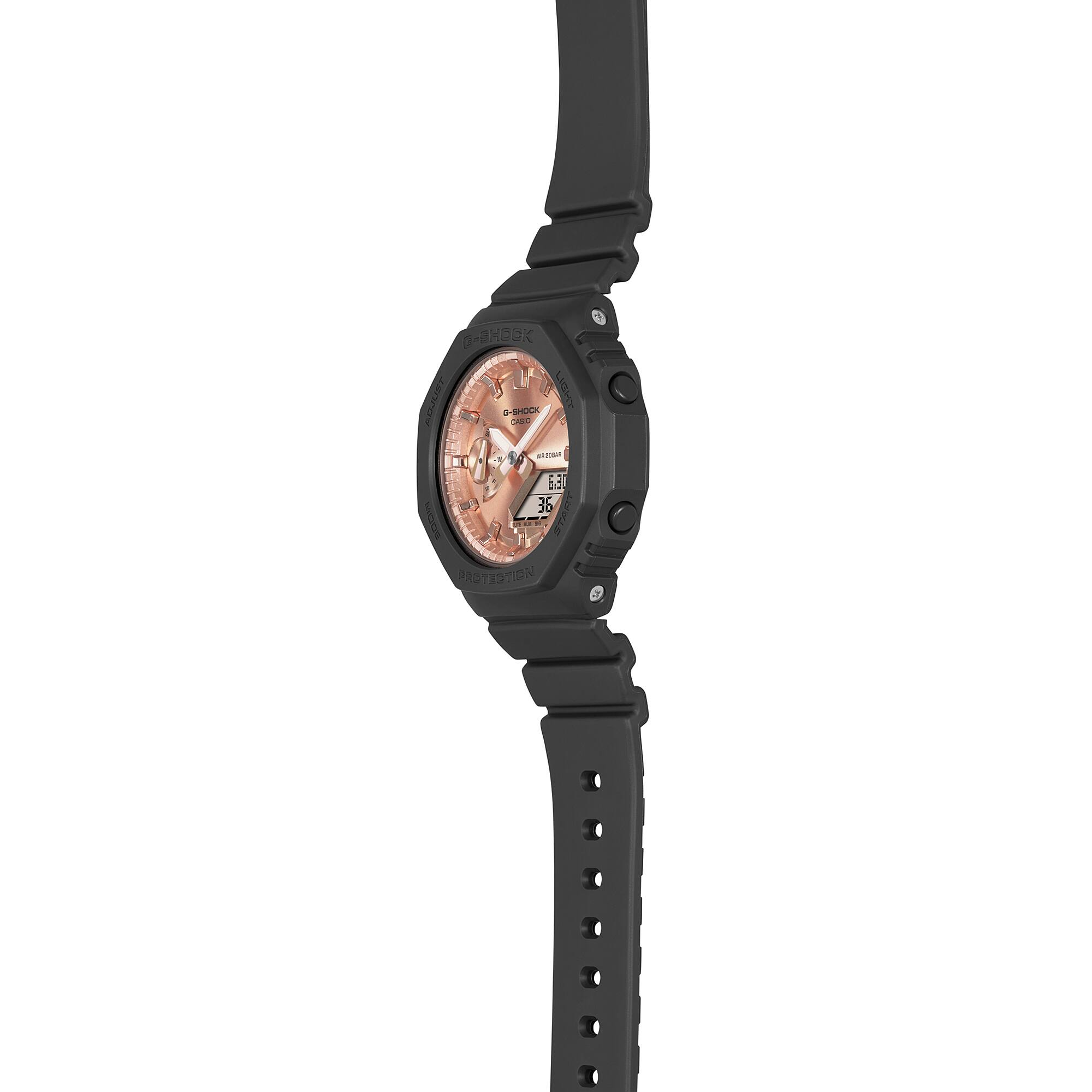 GMA-S2100MD-1A l Metallic Rose Gold Dials and Bezels Series l G-SHOCK S Series