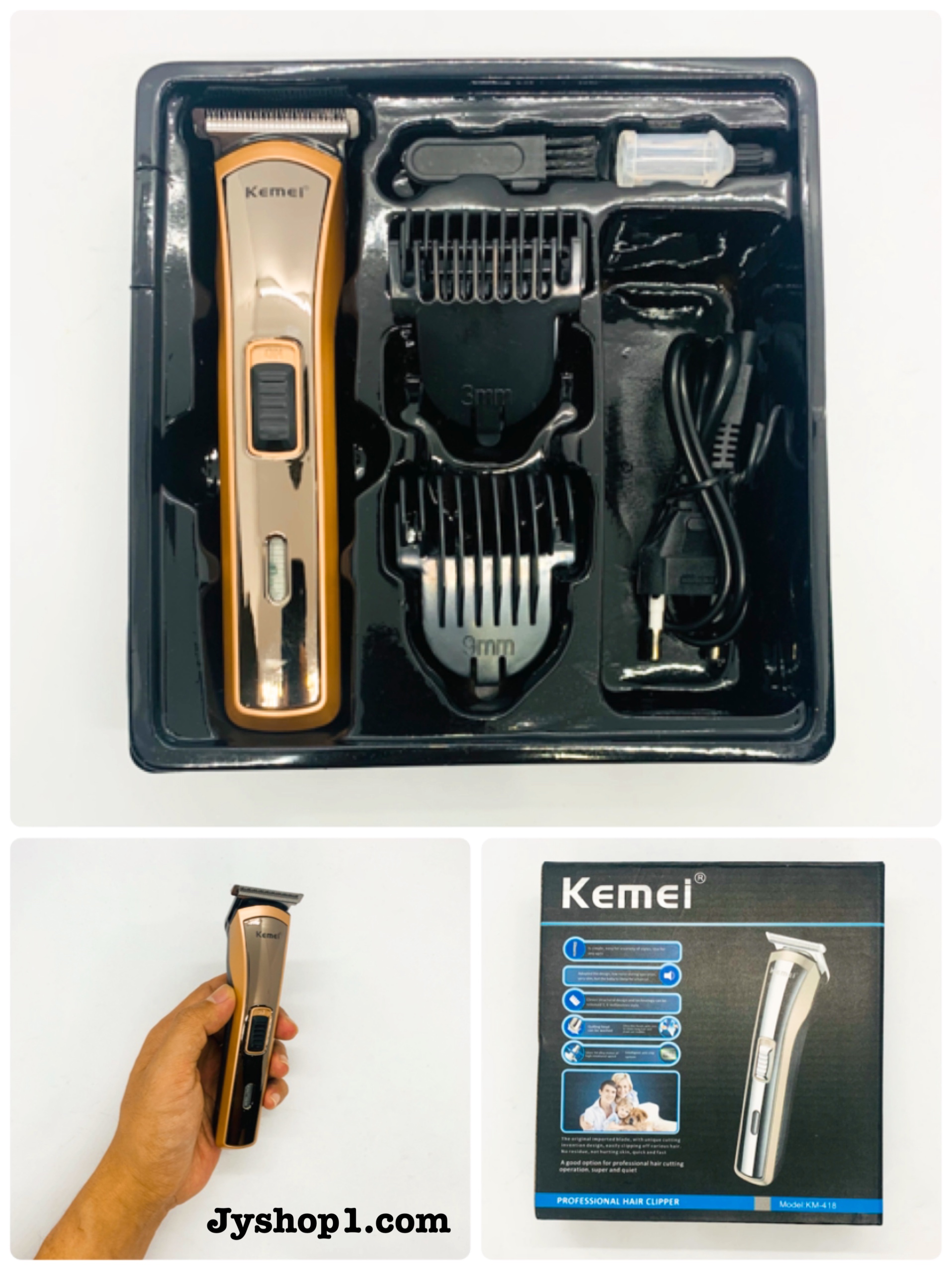 ปัตตาเลี่ยนไร้สาย Kemei KM-418