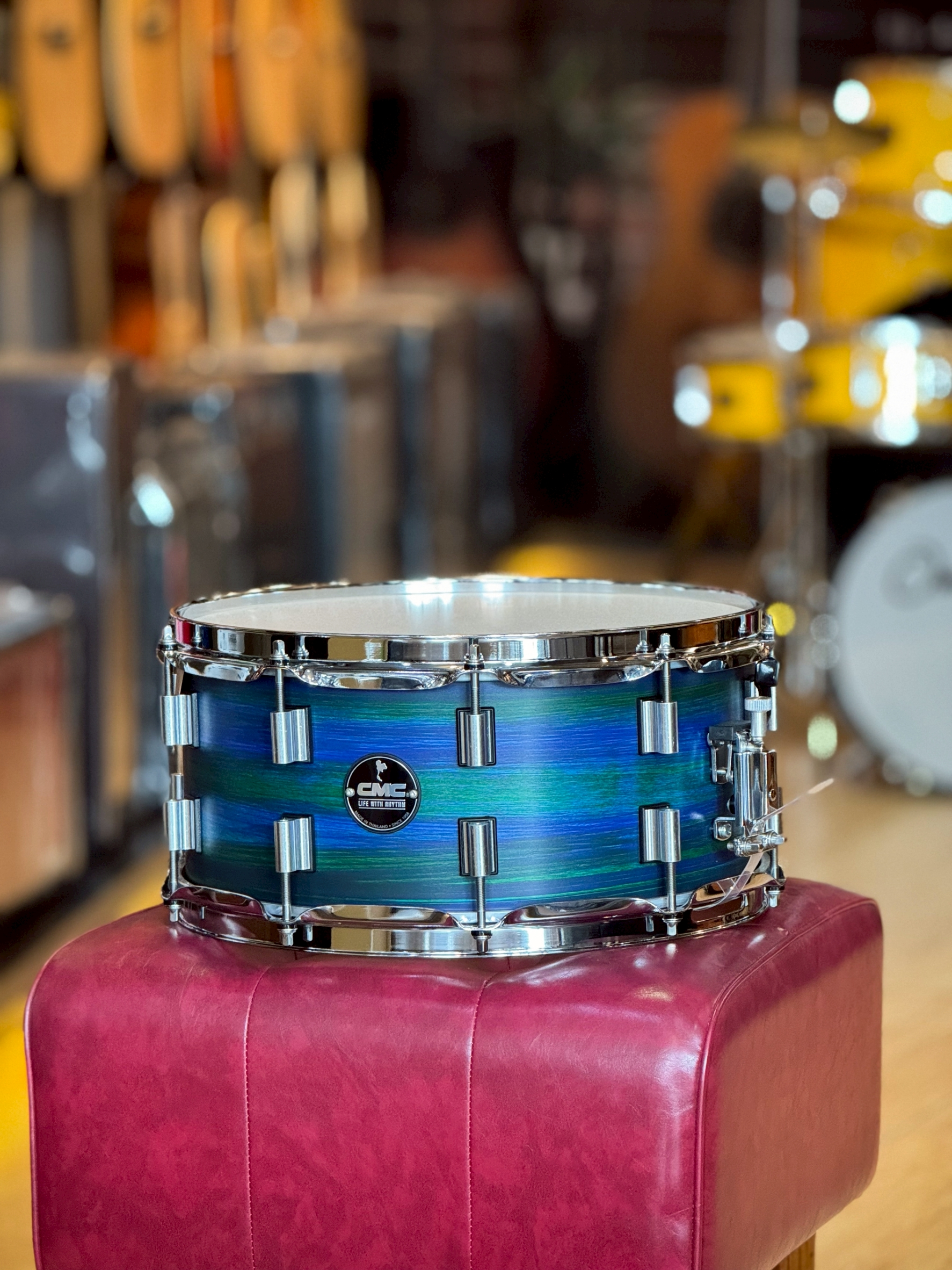สแนร์ CMC Remix 14x6.5 [JEWBEL] สี Jewel Beetle พร้อม ไม้กลอง ประแจขันกลอง