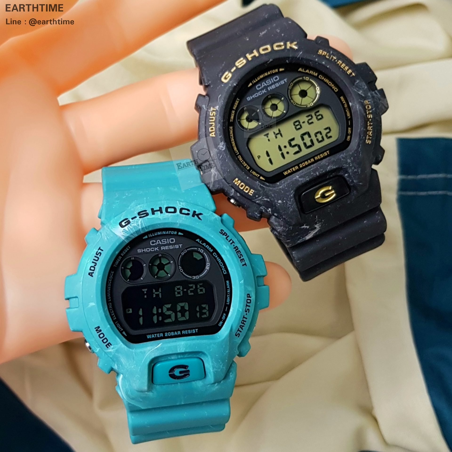 G-Shock DW-6900WS-1 / inspired by summer seascapes / ของใหม่แท้100%