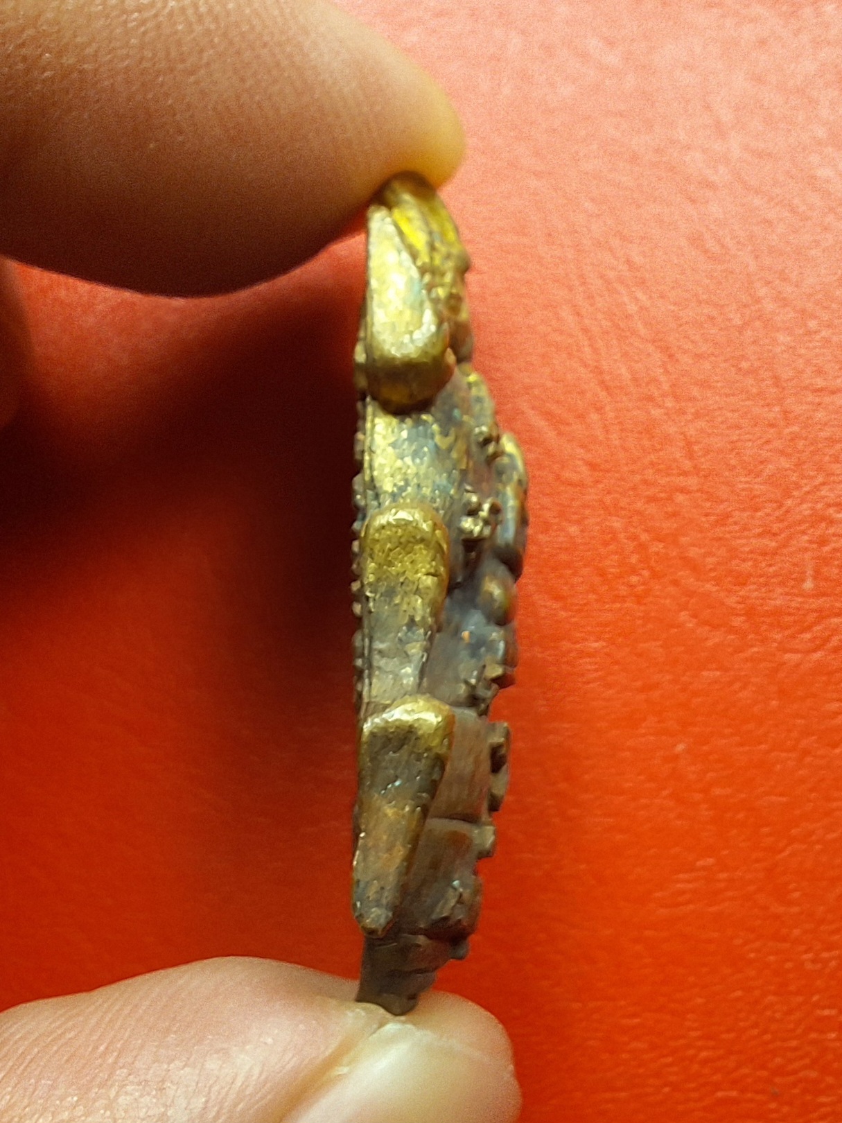 หลวงพ่อจืด สวนปฏิบัติธรรมโพธิเศรษฐี พญาต่อเงิน-ต่อทอง ปี๒๕๔๔ เนื้อฝาบาตร(องค์ที่1)