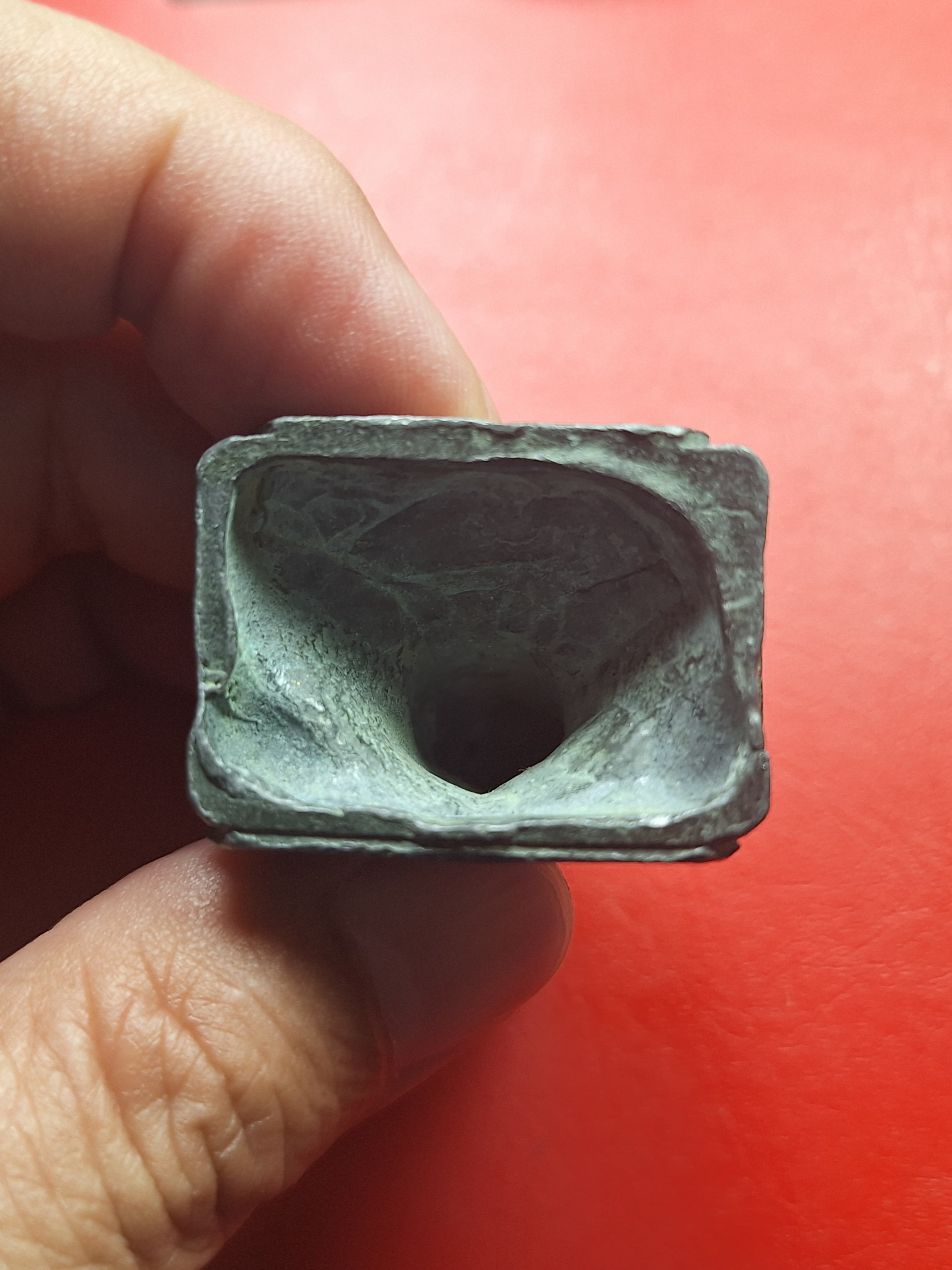 หลวงพ่อดี วัดหนองจอก จ.นครราชสีมา รูปหล่อขนาดบูชา เนื้อชินตะกั่ว(องค์ที่1)