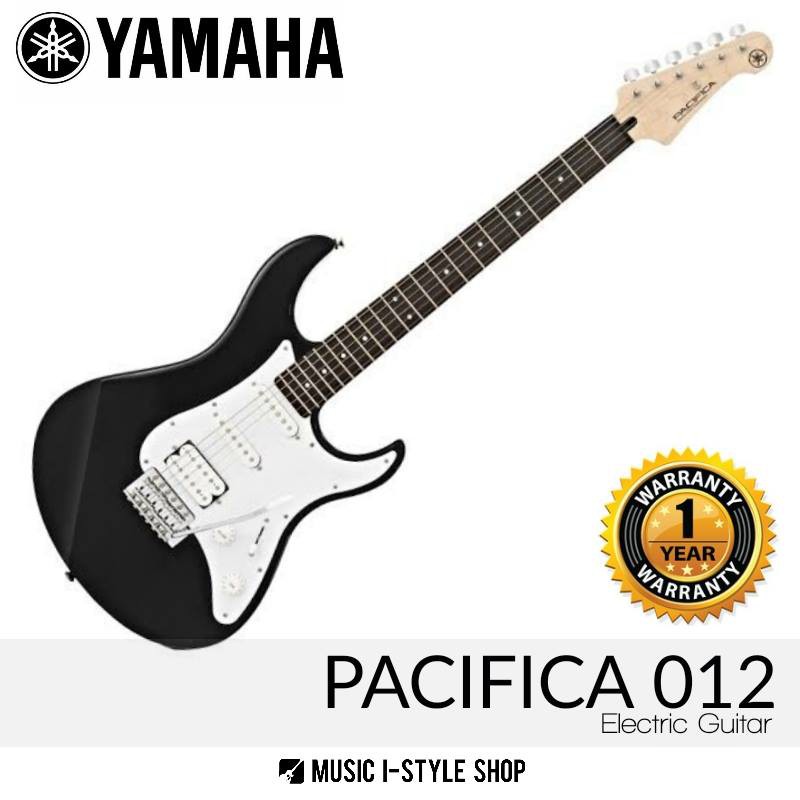 กีต้าร์ไฟฟ้า YAMAHA PAC012 สีดำ Yamaha PACIFICA012