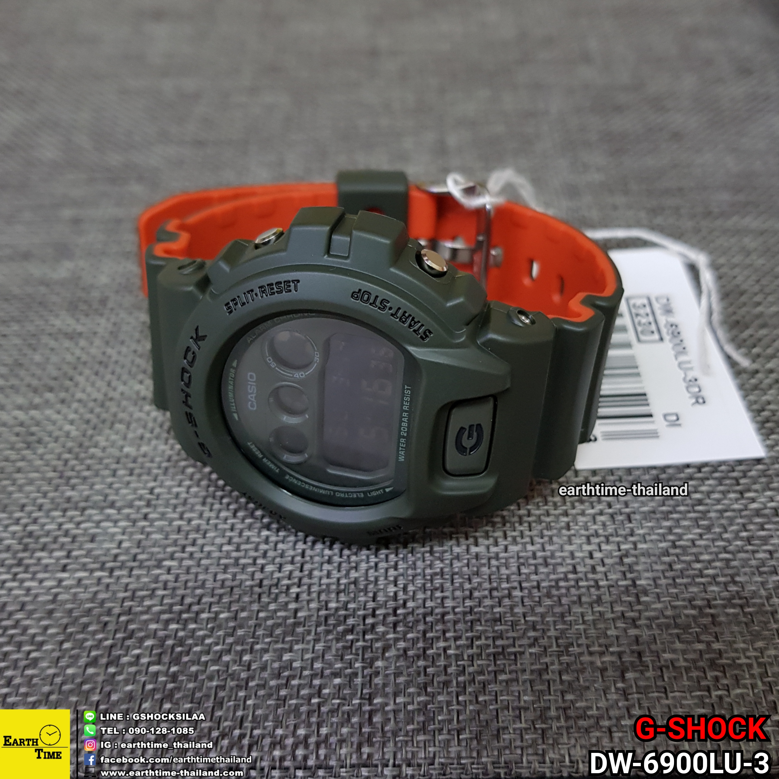 G-Shock Military Series ของใหม่แท้100% รับประกัน 1 ปี DW-6900LU-3DR
