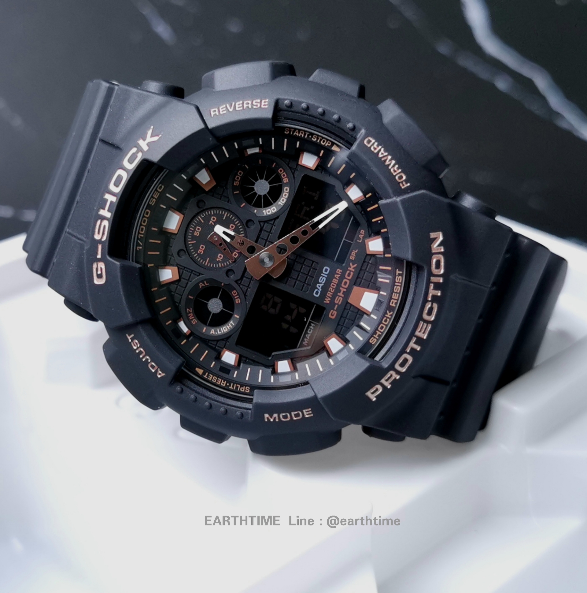 G-Shock รับประกัน 1 ปี รุ่น GA-100GBX-1A4DR