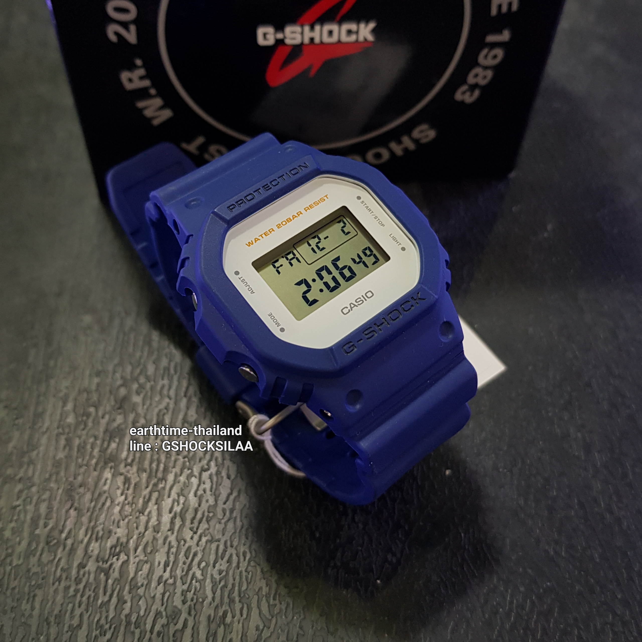G-Shock ของใหม่แท้100% รับประกัน 1 ปี DW-5600M-2DR