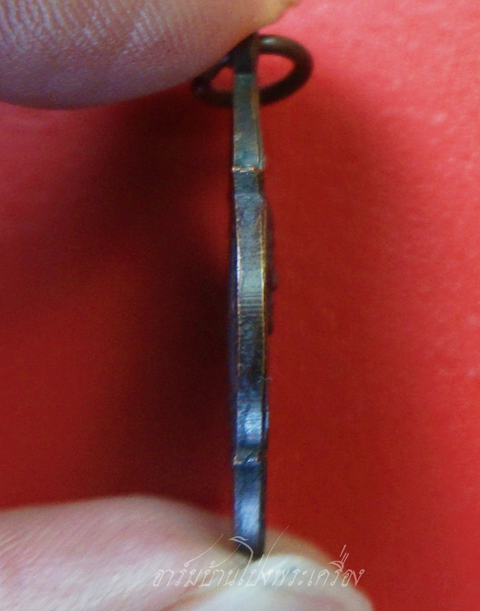 พระครูมูล วัดหนองปลาหมอ ผูกพัทธสีมา ปี๒๕๓๕ เนื้อทองแดง(องค์ที่12)