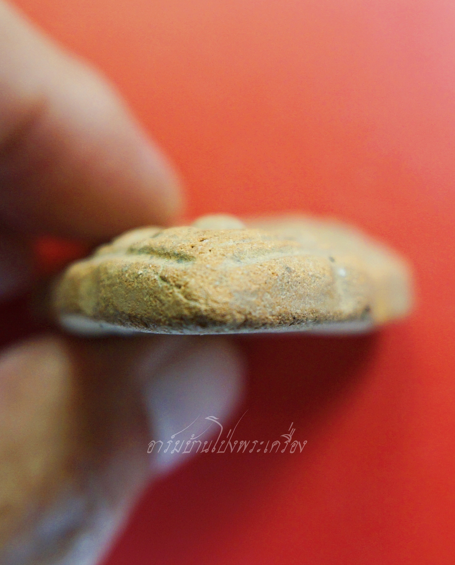 พระโคนสมอพิมพ์มารวิชัย หลังยันต์ วัดโบสถ์สมพรชัย จ.อยุธยา(องค์ที่1)