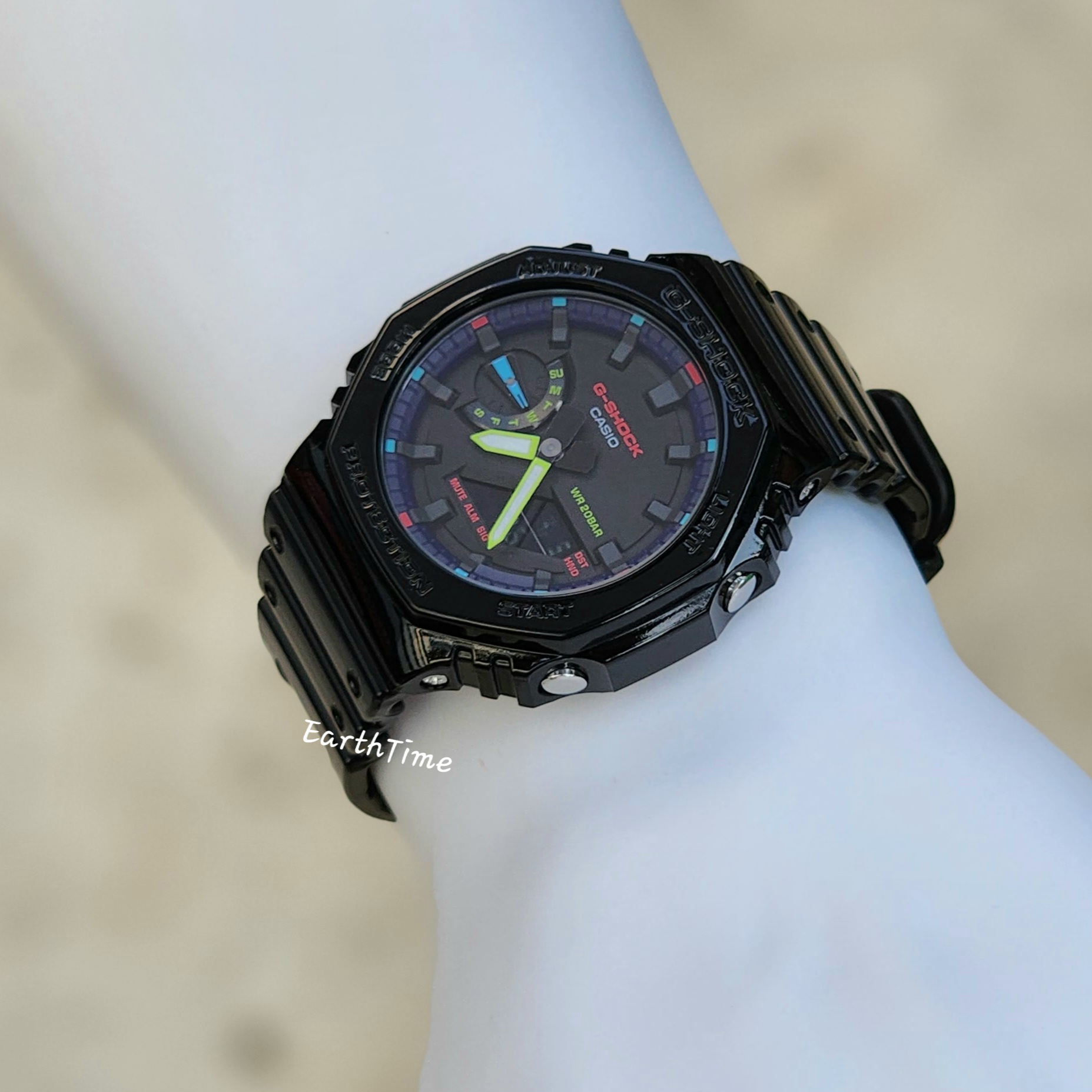 GA-2100RGB-1A l Virtual Rainbow Series l G-SHOCK