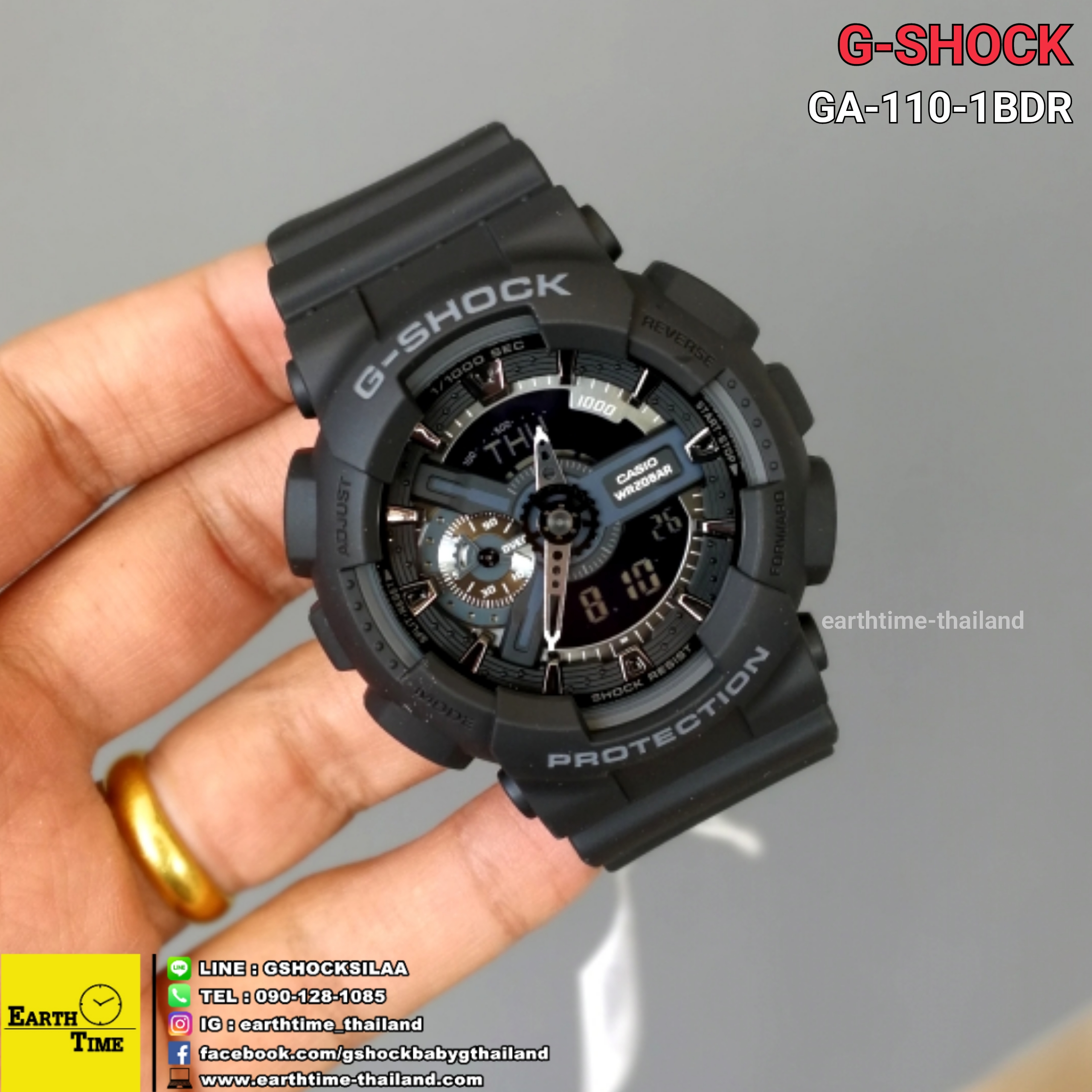 G-Shock ของใหม่แท้100% รับประกัน 1 ปี GA-110-1BDR