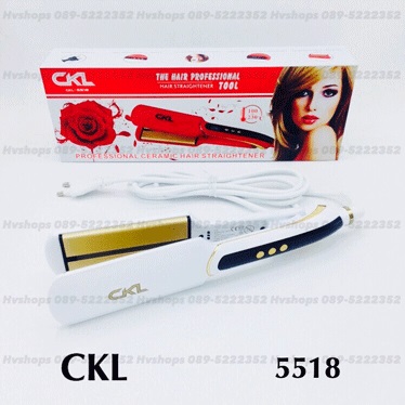 เครื่องหนีบผมคุณภาพดี CKL-5518