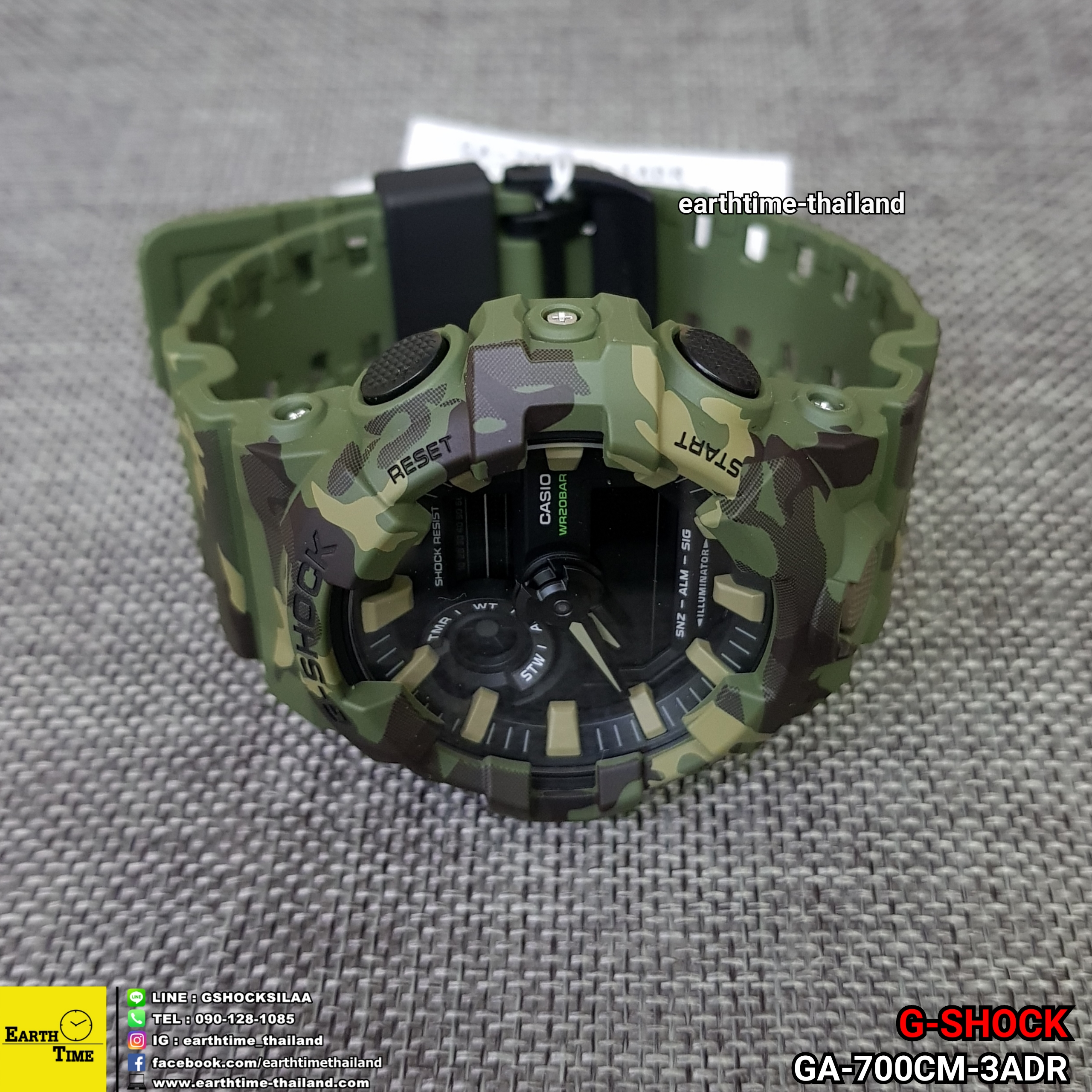 G-Shock Camouflage Series ของใหม่แท้100% รับประกัน 1 ปี รุ่น GA-700CM-3ADR