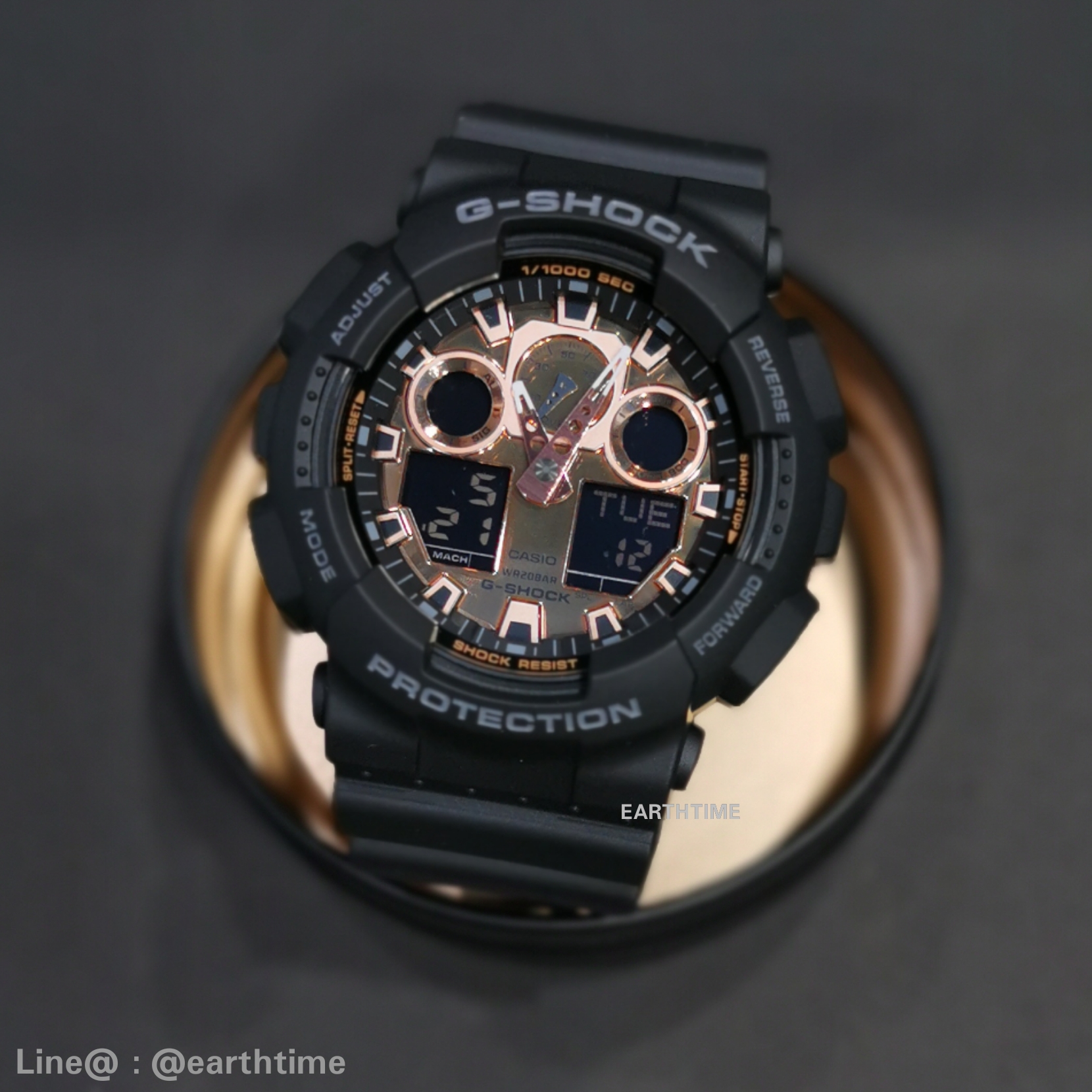 G-Shock ของใหม่แท้100% รับประกัน 1 ปี GA-100MMC-1ADR
