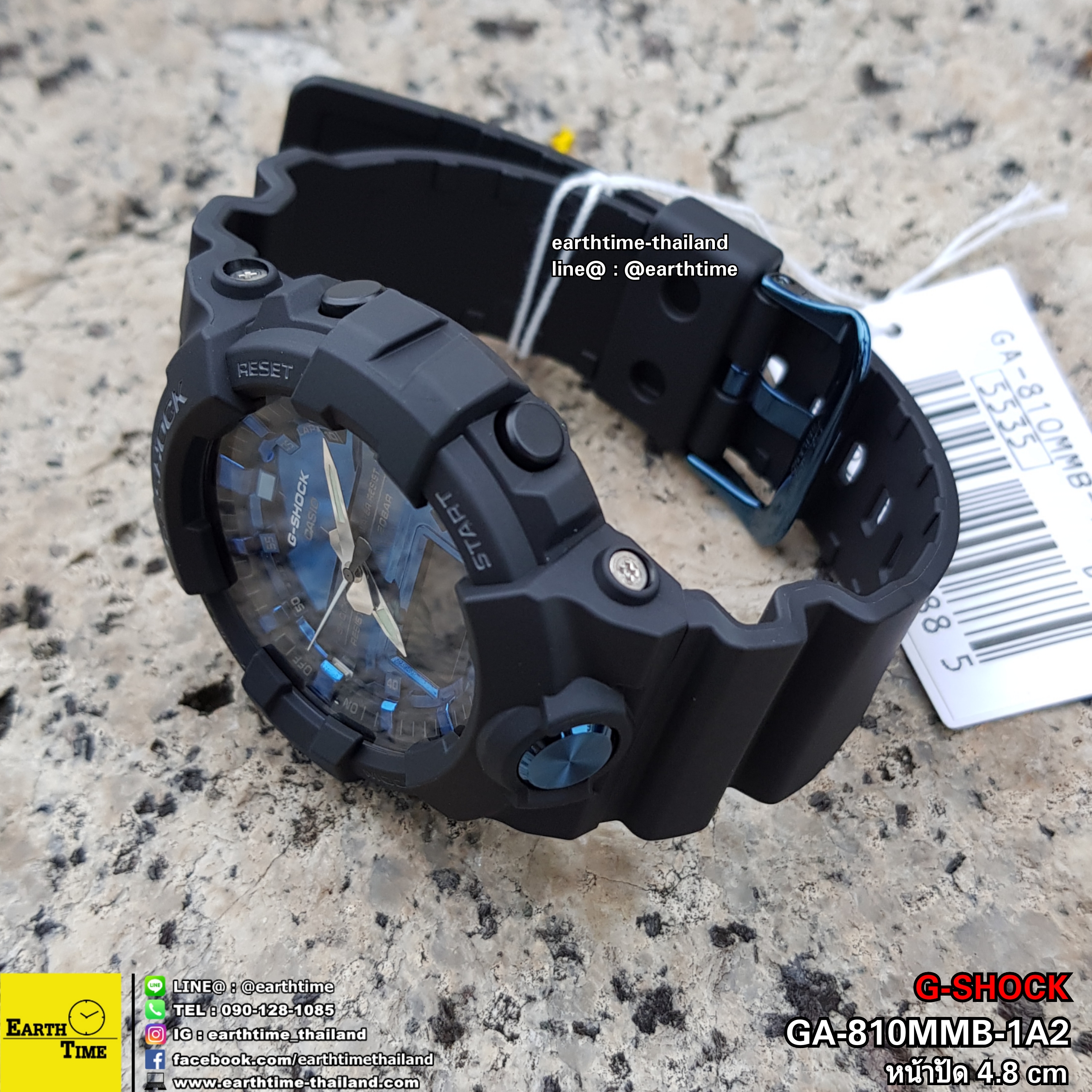 G-Shock Metallic Mirror Faces ของใหม่แท้100% รับประกัน 1 ปี รุ่น GA-810MMB-1A2DR