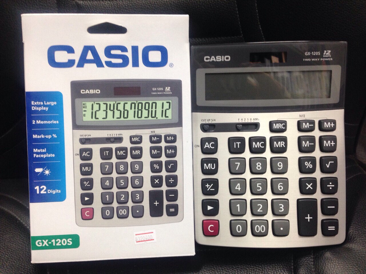 เครื่องคิดเลข Casio แท้ รุ่น GX-120S