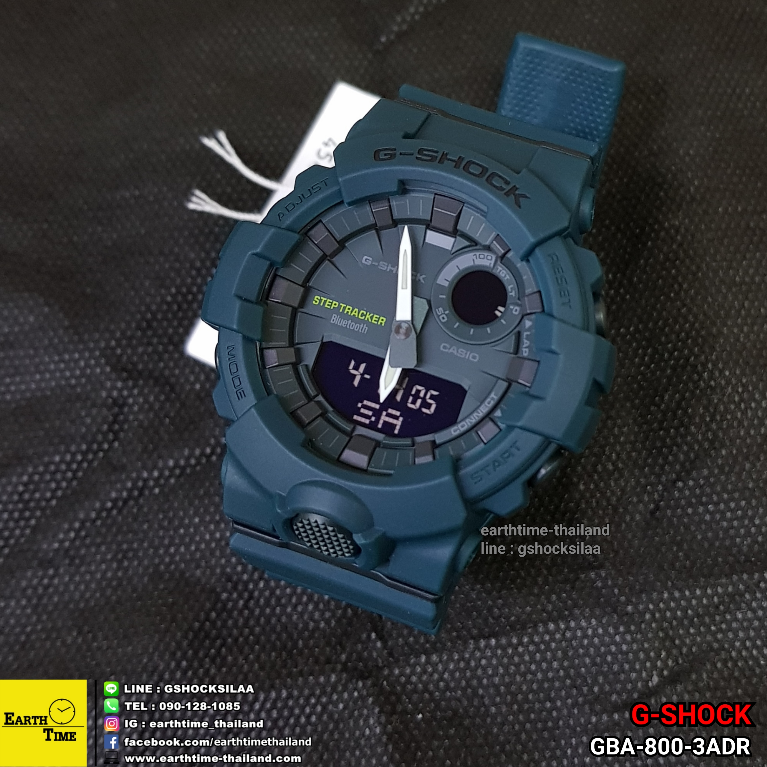 G-Shock Step Tracker and Bluetooth ของใหม่แท้100% รับประกัน 1 ปี รุ่น GBA-800-3ADR