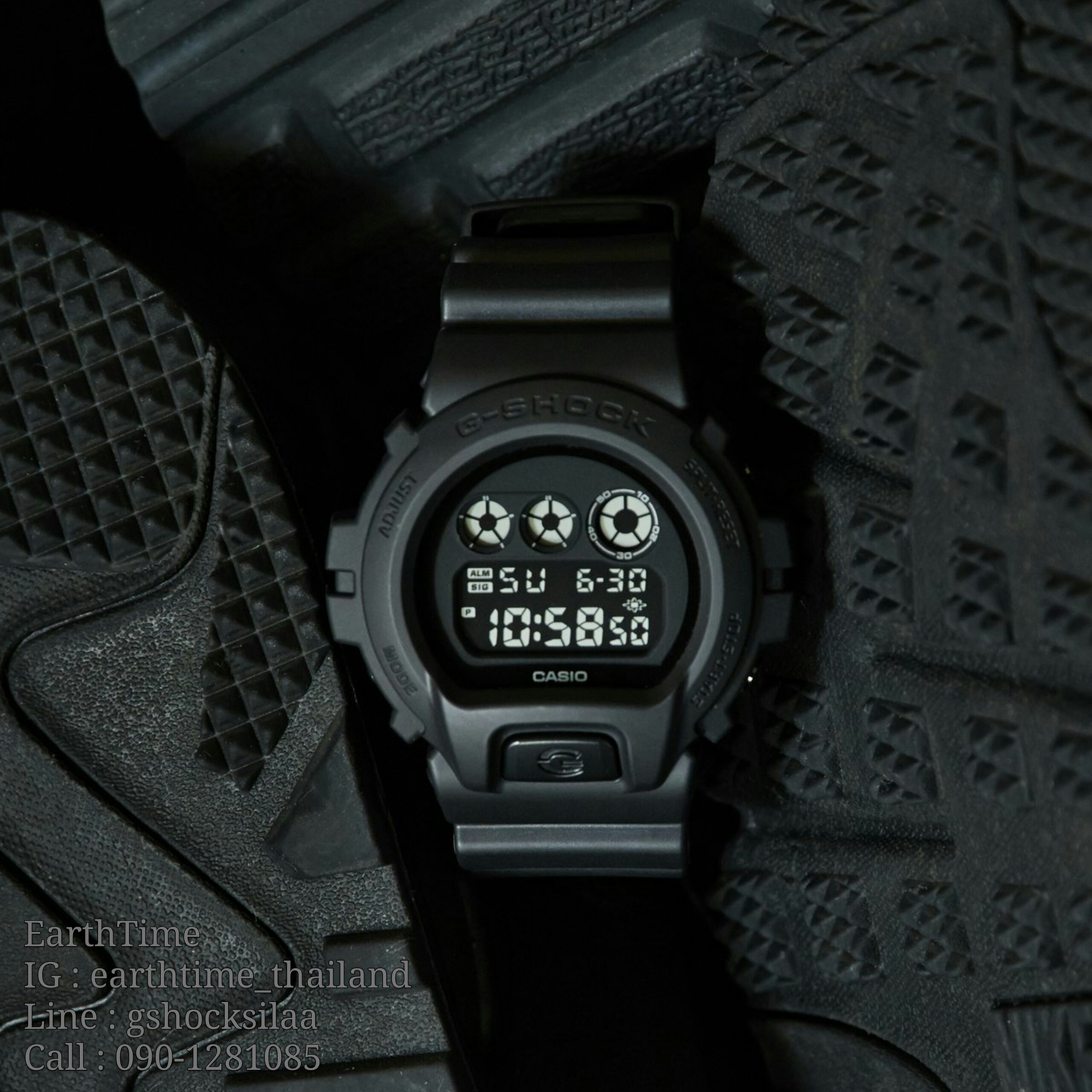 G-Shock ของใหม่แท้100% รับประกัน 1 ปี DW-6900BB-1DR