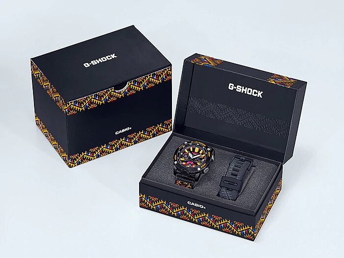 G-Shock Bhutan Textile Traditional Pattern ของใหม่แท้100% GA-2000BT-1A