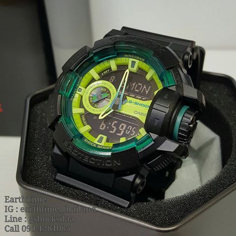 G-Shock ของใหม่แท้100% รับประกัน 1 ปี GA-400LY-1ADR