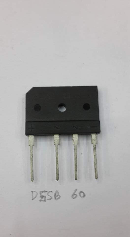5SB60 ไดโอดบริดจ์ขาเรียง5A600V
