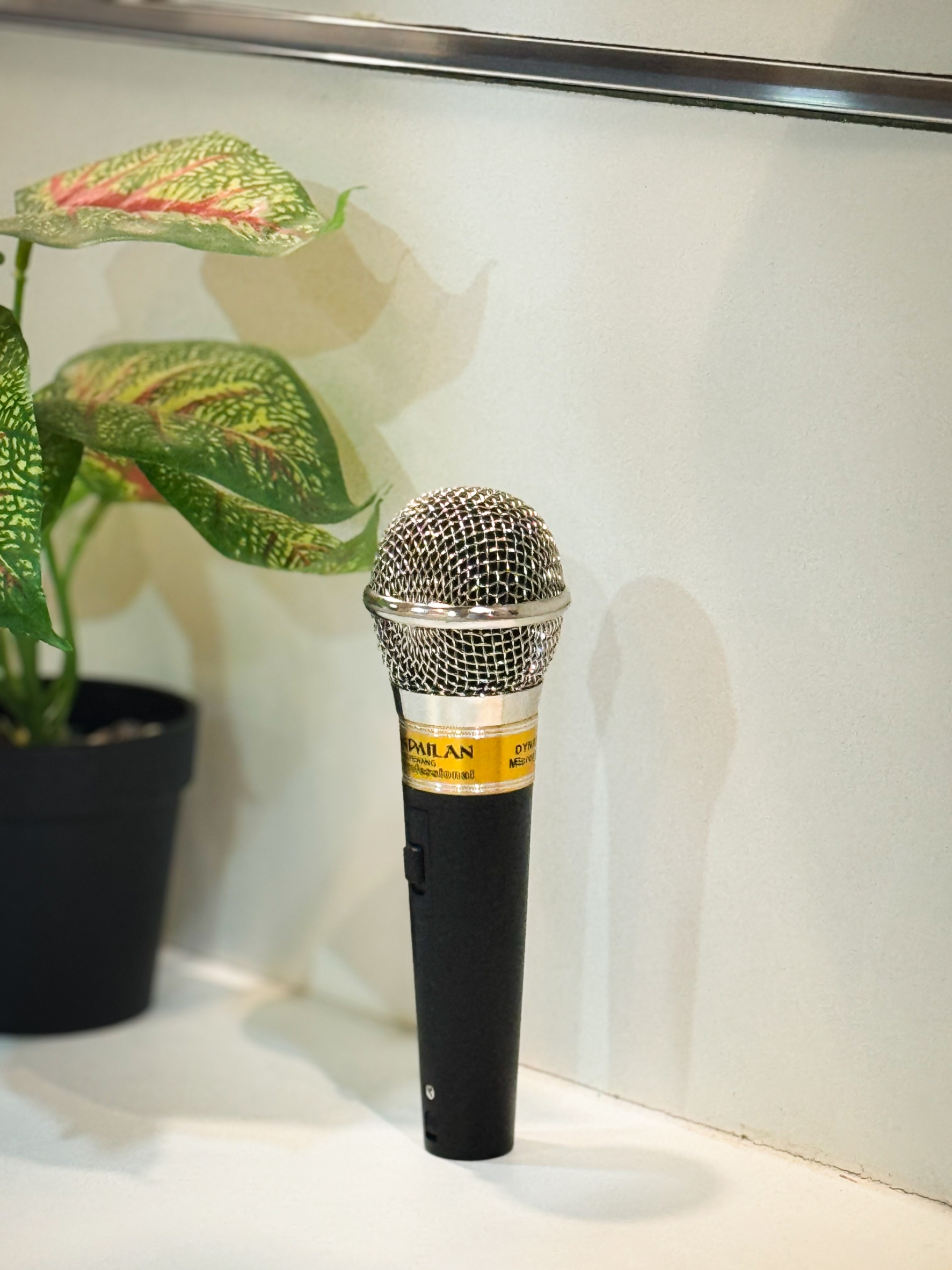 ไมโครโฟน Sound Milan ML-5580 ไมค์ วัสดุคุณภาพดี เสียงดี พร้อมสายสัญญาณ