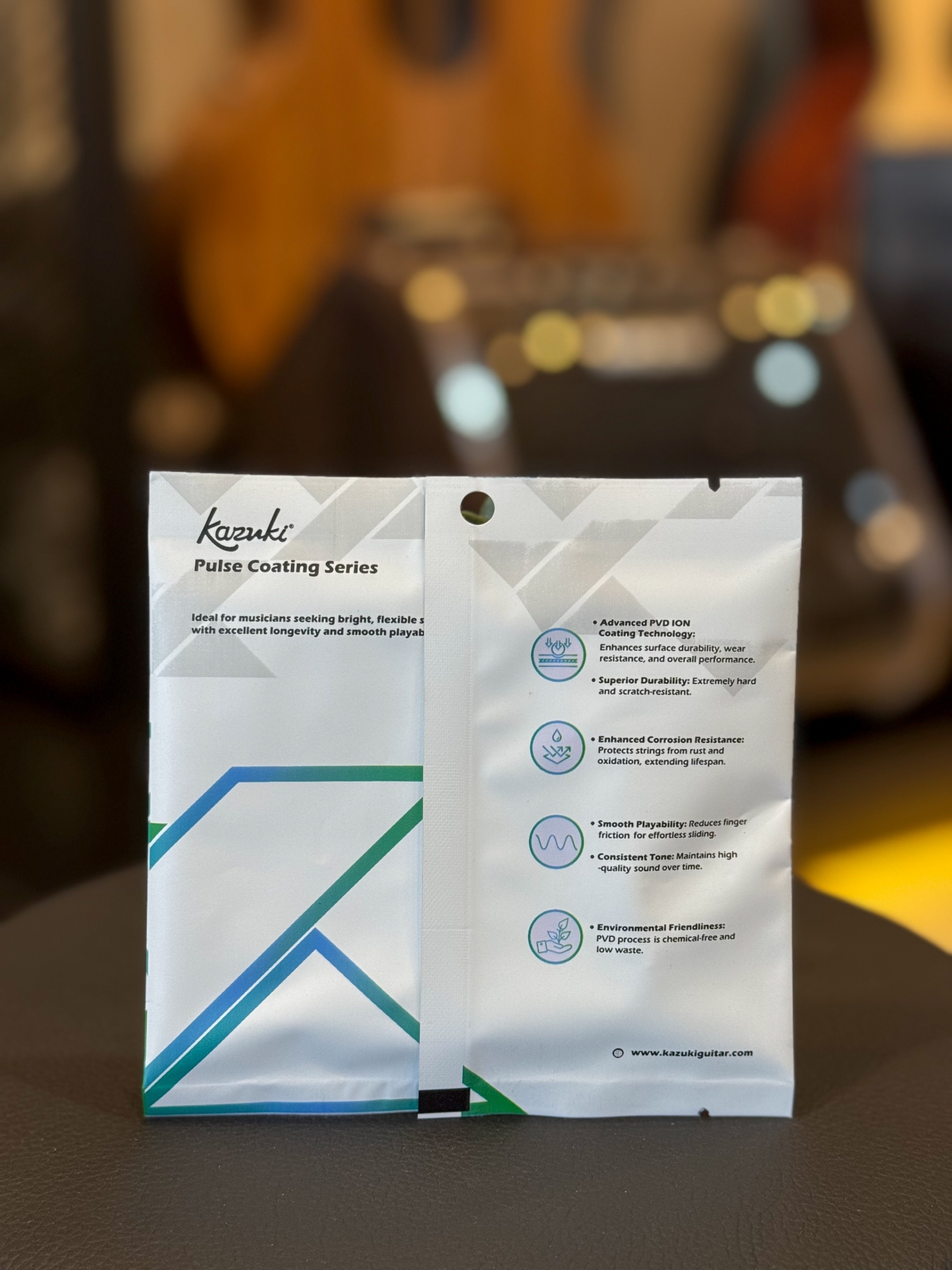 สายกีตาร์ไฟฟ้าเคลือบกันสนิม Kazuki Pulse Coating Series PC 0942 เบอร์ 09-42 Electric String