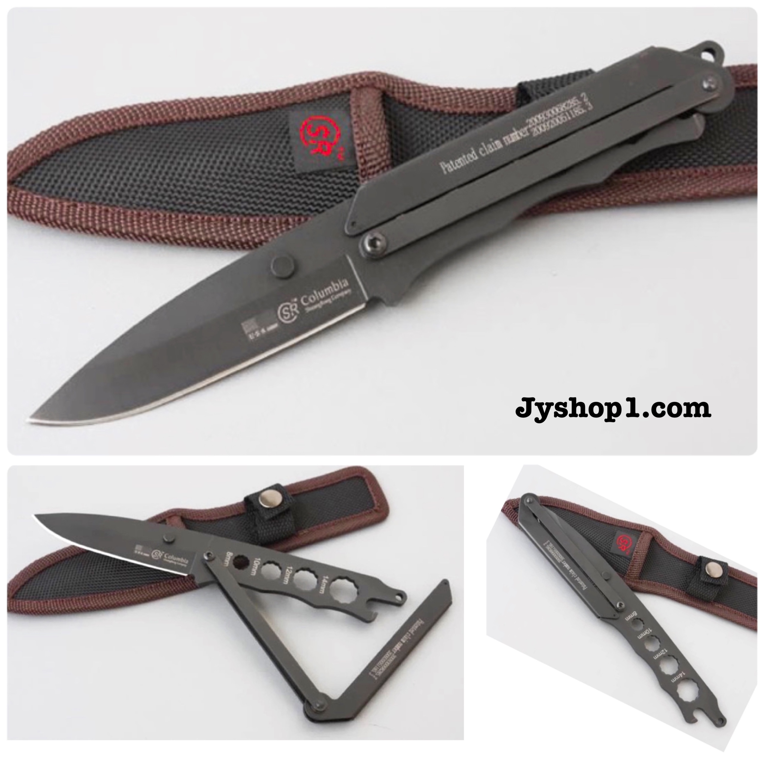 มีดเดินป่า มีดใบตาย SR013