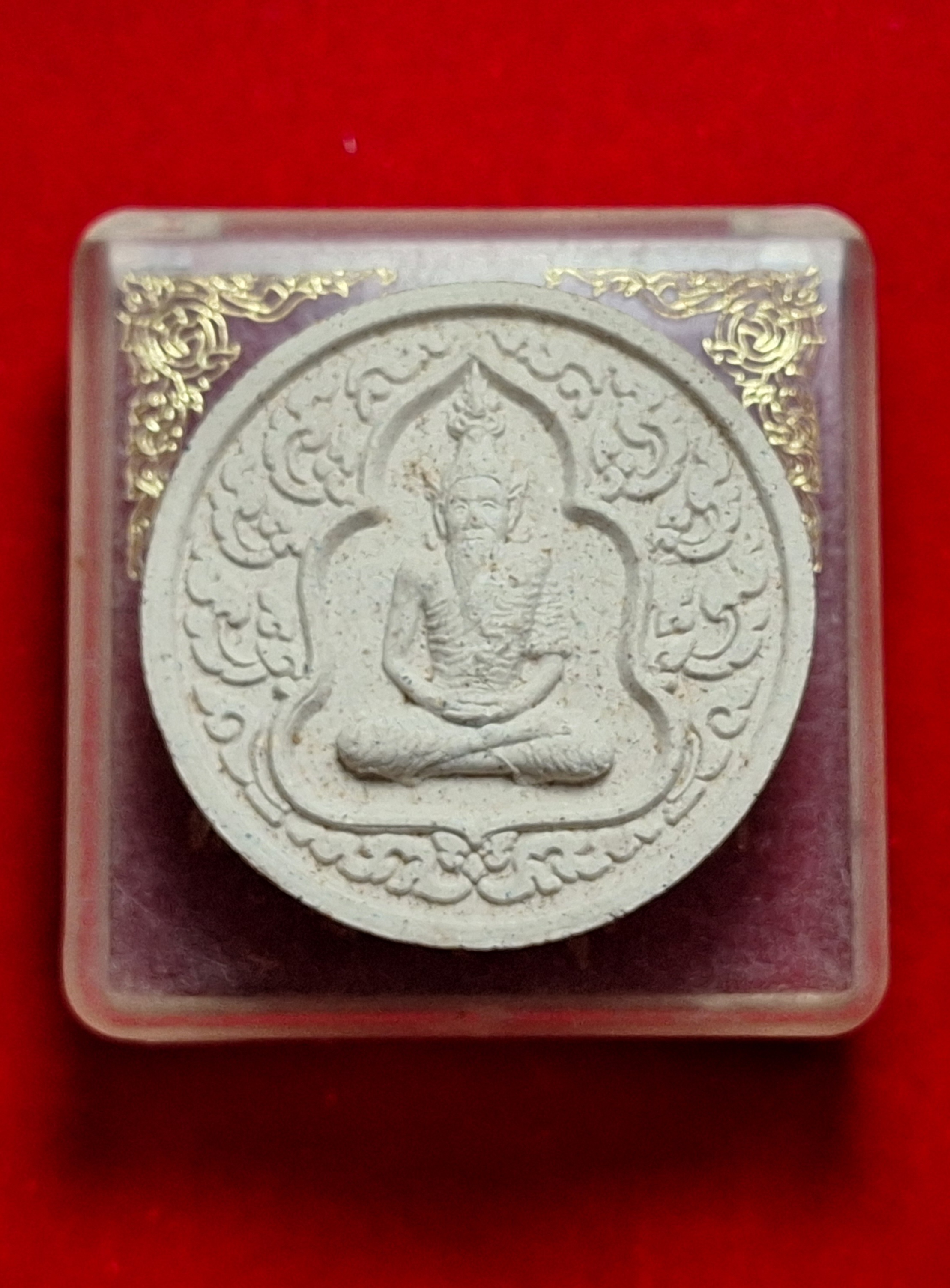 หลวงปู่วัดสนามเย้ วัดสนามเย้ ฤษีนารอด-นารายณ์ เนื้อผง(องค์ที่1)