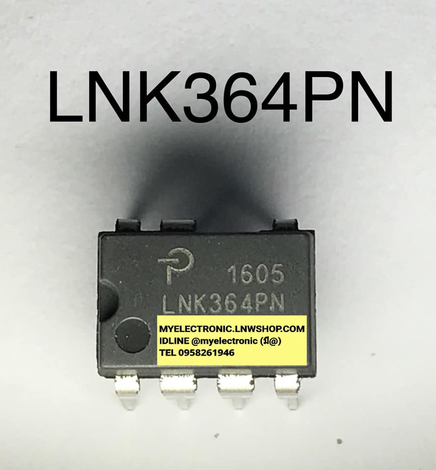 ขาย LNK364PN ไอซี IC ตัวถัง DIP-7ขา LNK364 PN ยี่ห้อ ราคา ตัวละ. . . . . หน่วย บาท