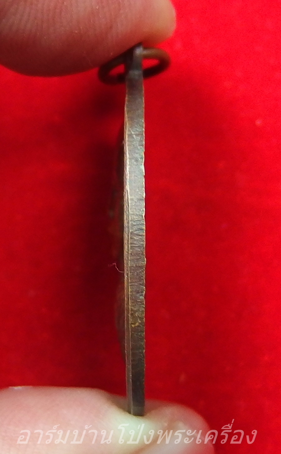 พระครูญาณรัตนเสรี หลวงพ่อริ้ว วัดหัวโป่ง รุ่นแรก พิมพ์ใหญ่(องค์ที่9)