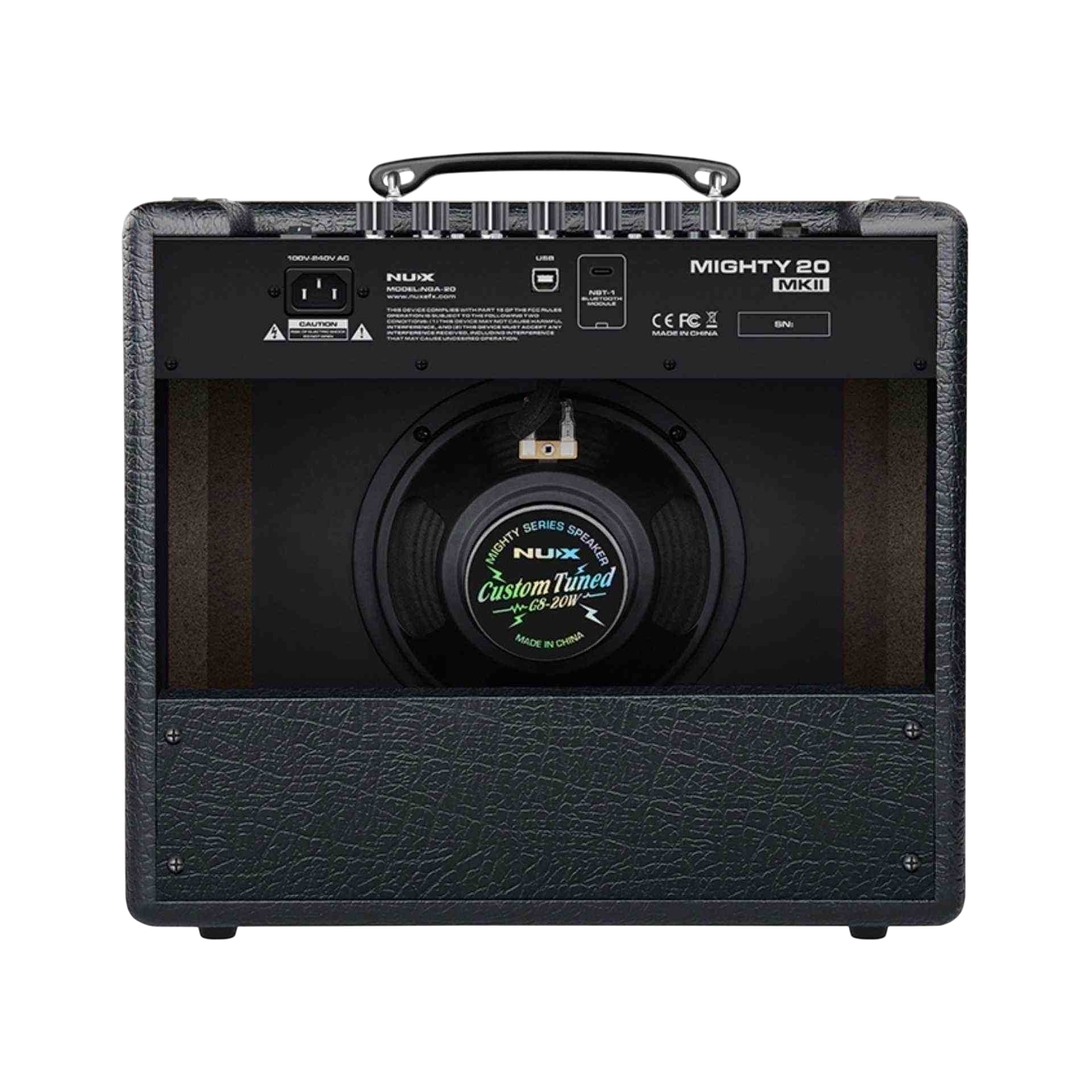 แอมป์กีต้าร์ไฟฟ้า NUX MIGHTY 20 MKII เชื่อต่อแอพพิเคชั่น MigthtyAmp รับประกัน 1 ปี