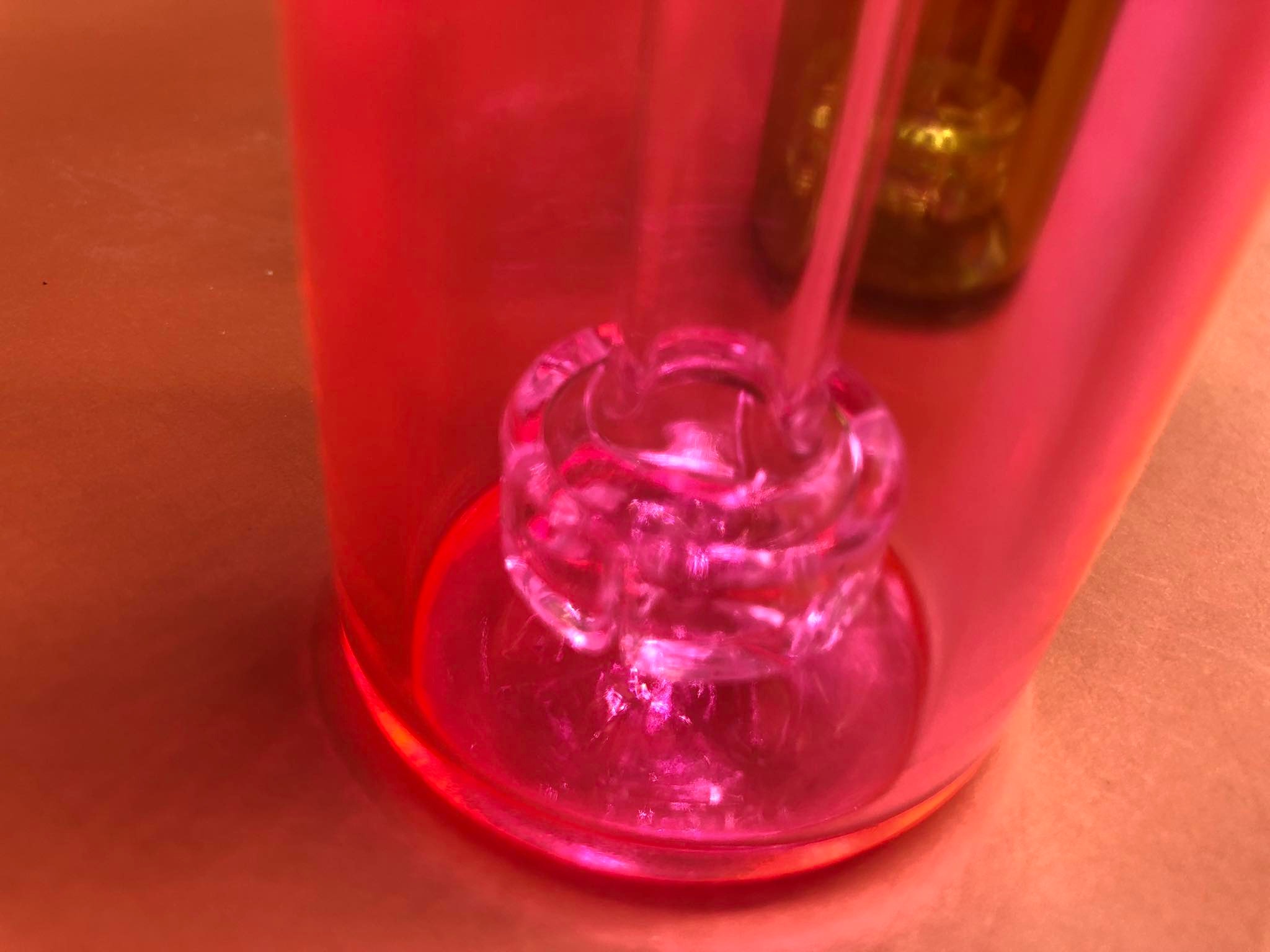 Percolators Colors Full Glass bong (14.5mm.)(45degree)