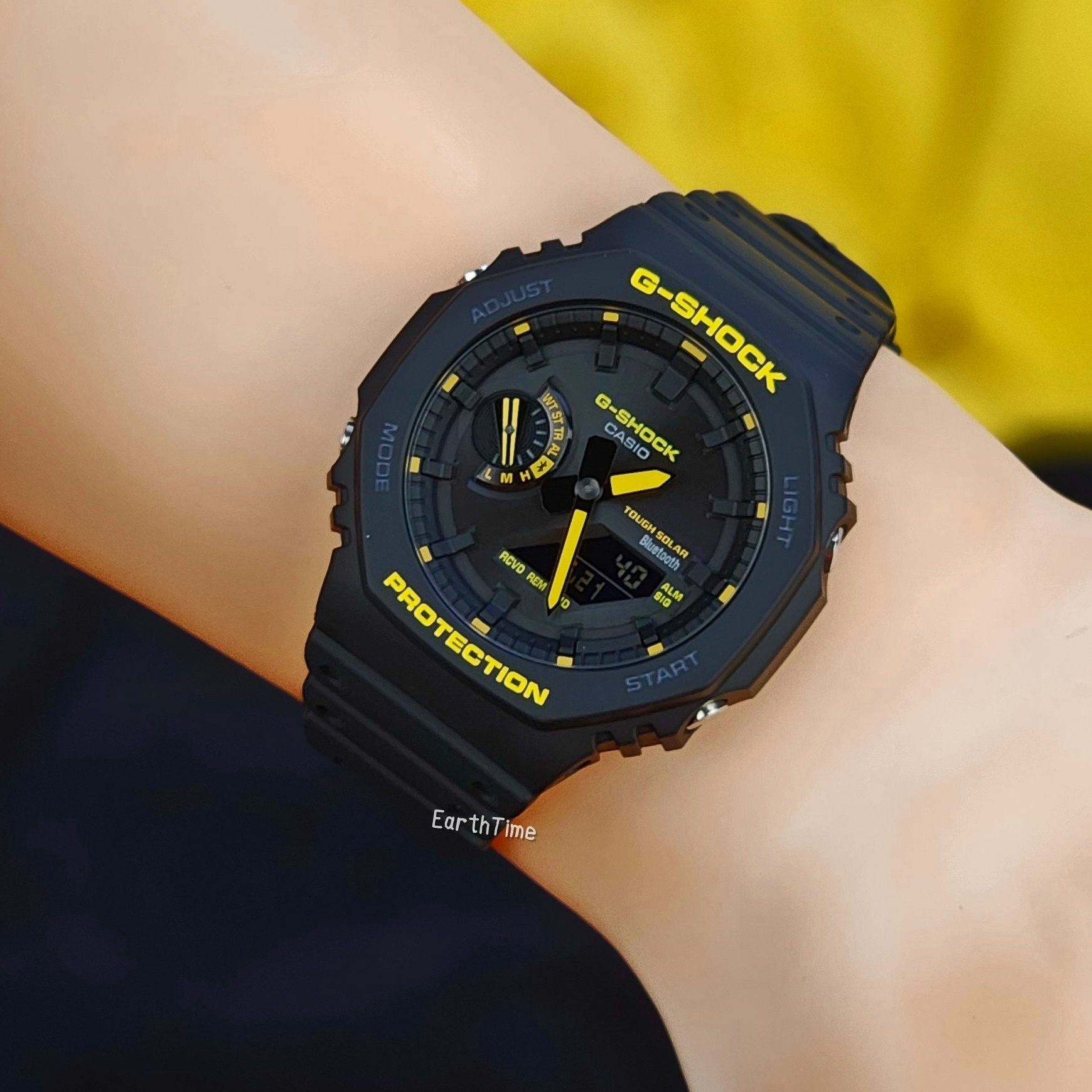 GA-B2100CY-1A l Caution Yellow Series l G-Shock