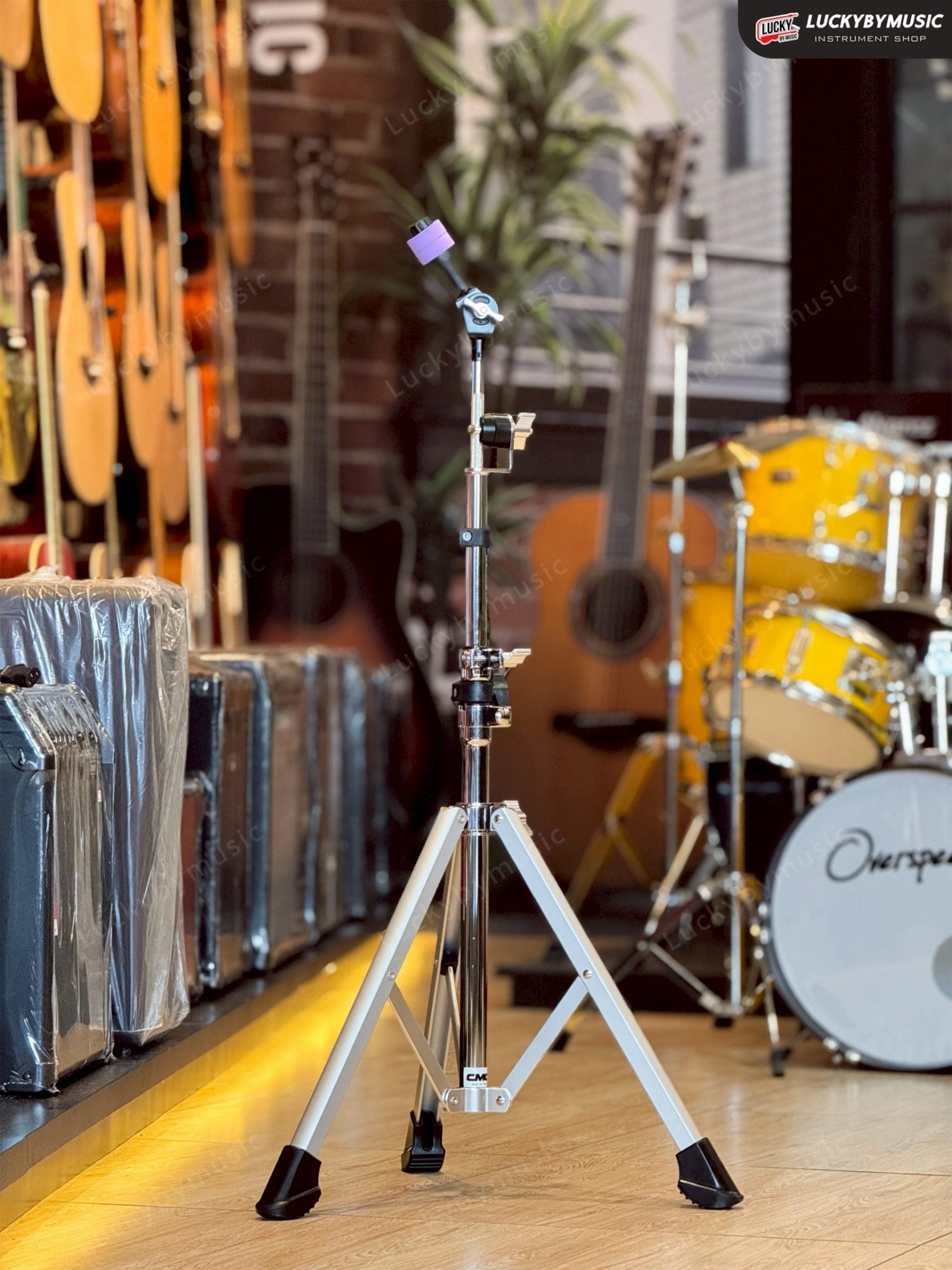 ขาฉาบบูม CMC CM-STAND124XL น้ำหนักเบา แข็งแรงทนทาน พร้อมยึดพื้นเเน่นด้วยยางซิลิโคนคุณภาพดี