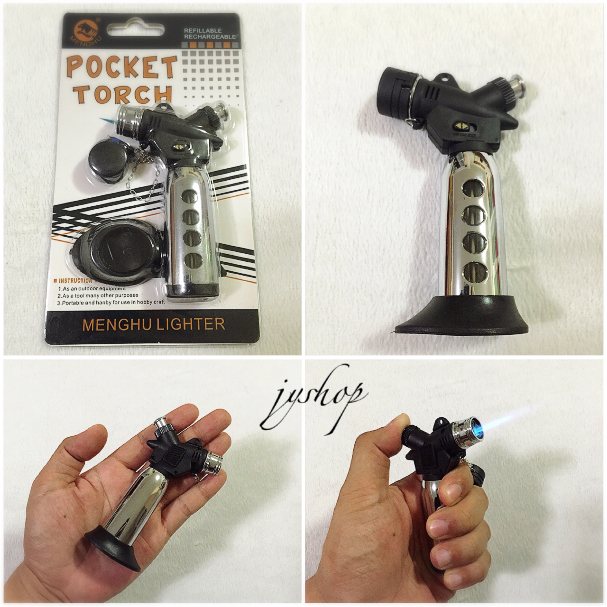 ไฟแช็ค ไฟฟู่ Pocket Torch