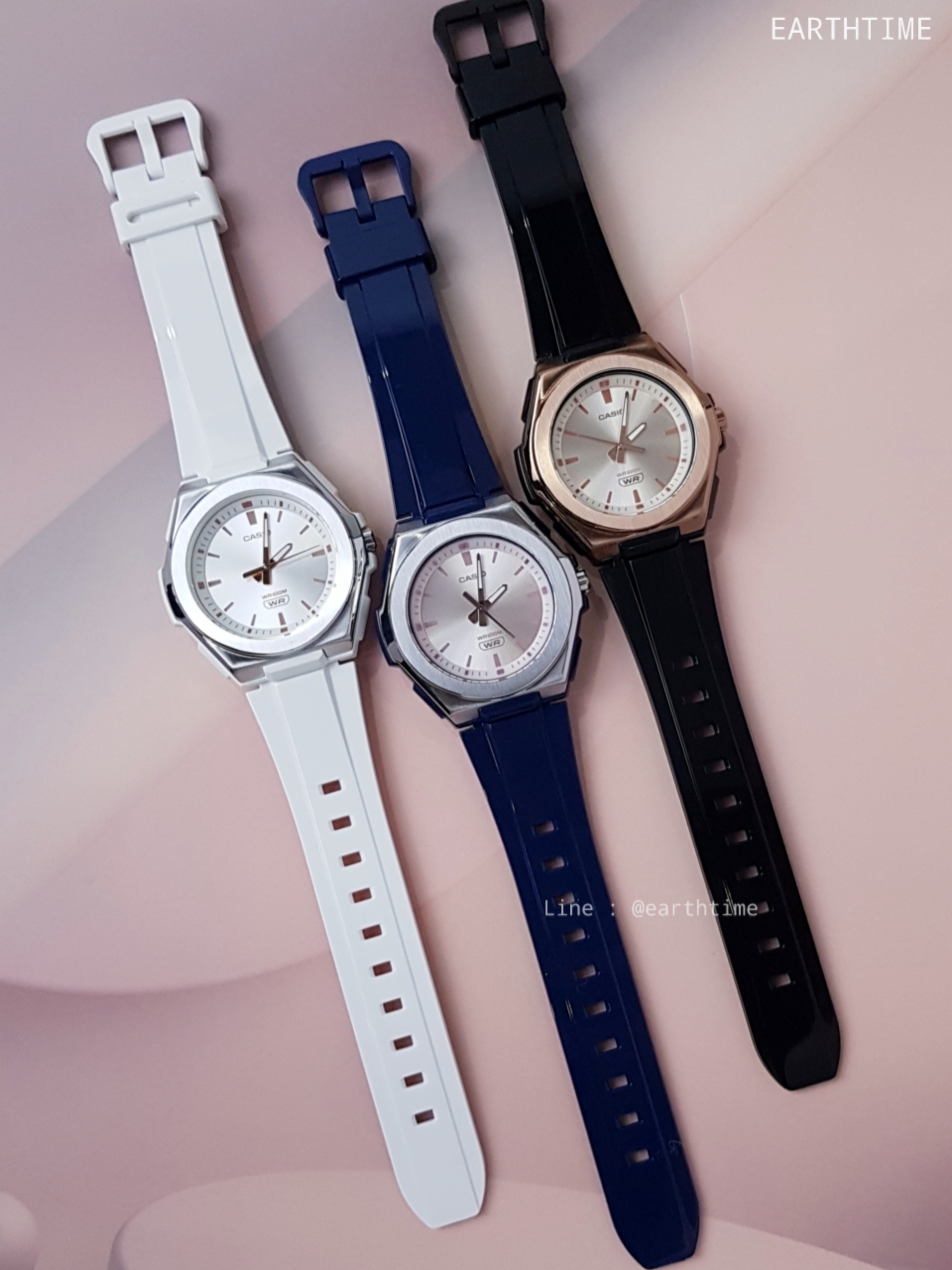 LWA-300HRG-5EV l CASIO สายเรซิ่น