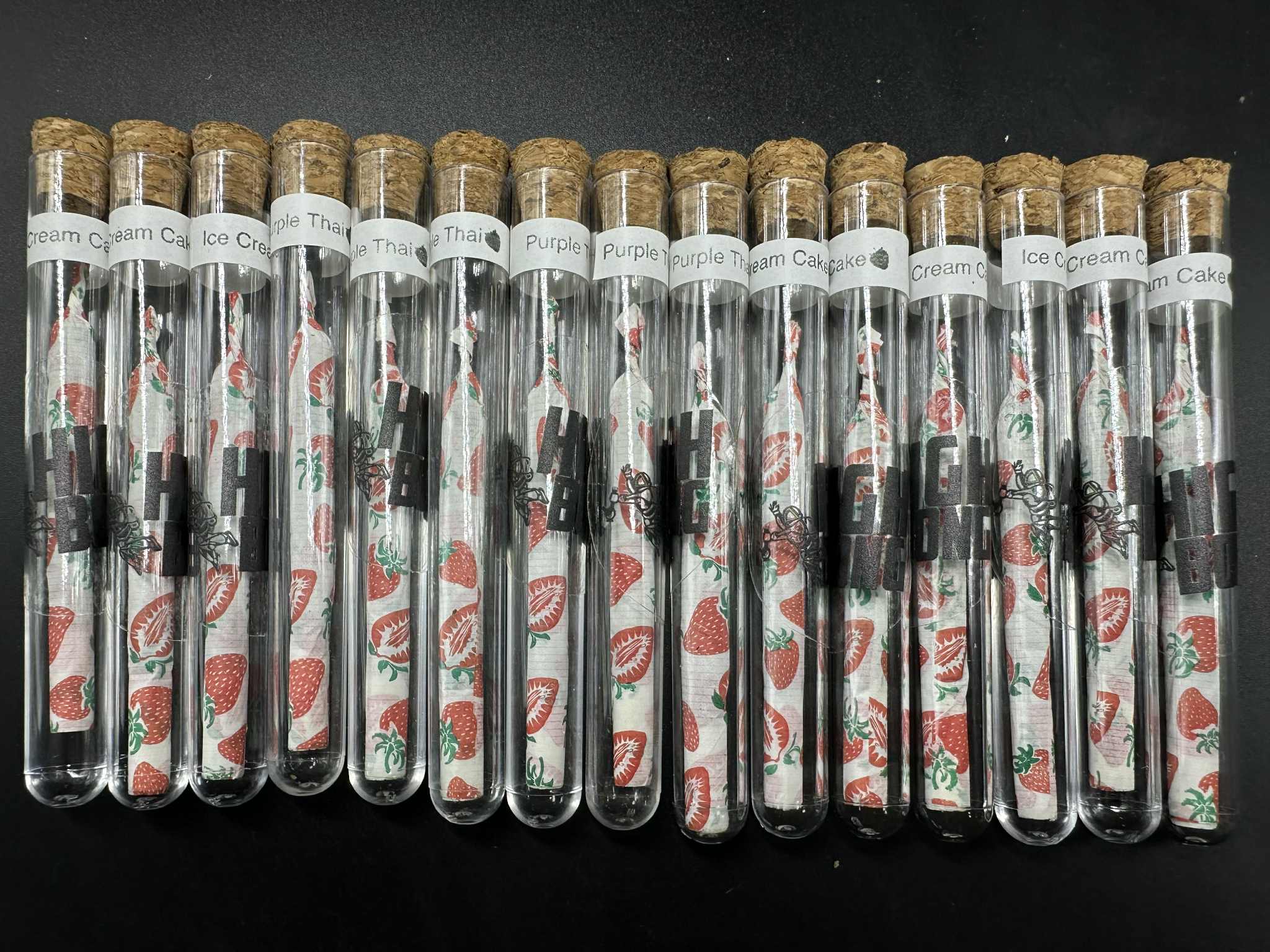 Random Kush (Strawberry)(15 Pre Roll)(Kush Only)(1/4)