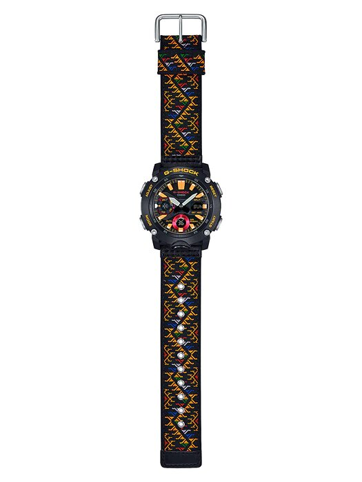G-Shock Bhutan Textile Traditional Pattern ของใหม่แท้100% GA-2000BT-1A