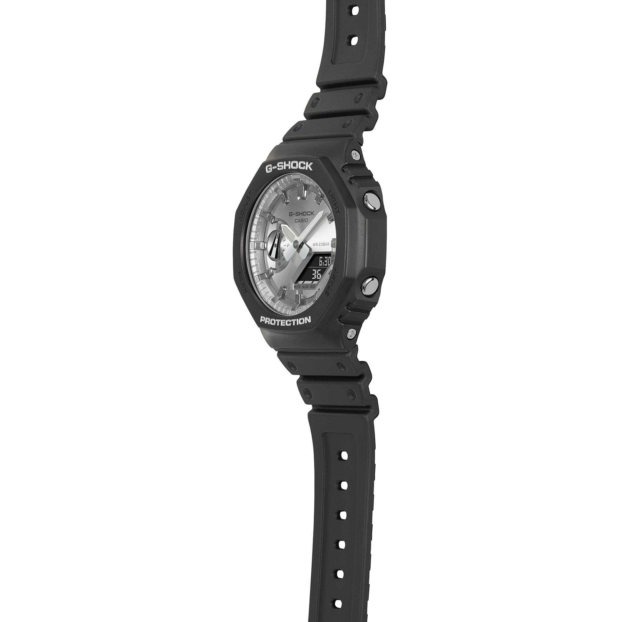 GA-2100SB-1A l Black and Gold & Black and Silver Series l G-SHOCK