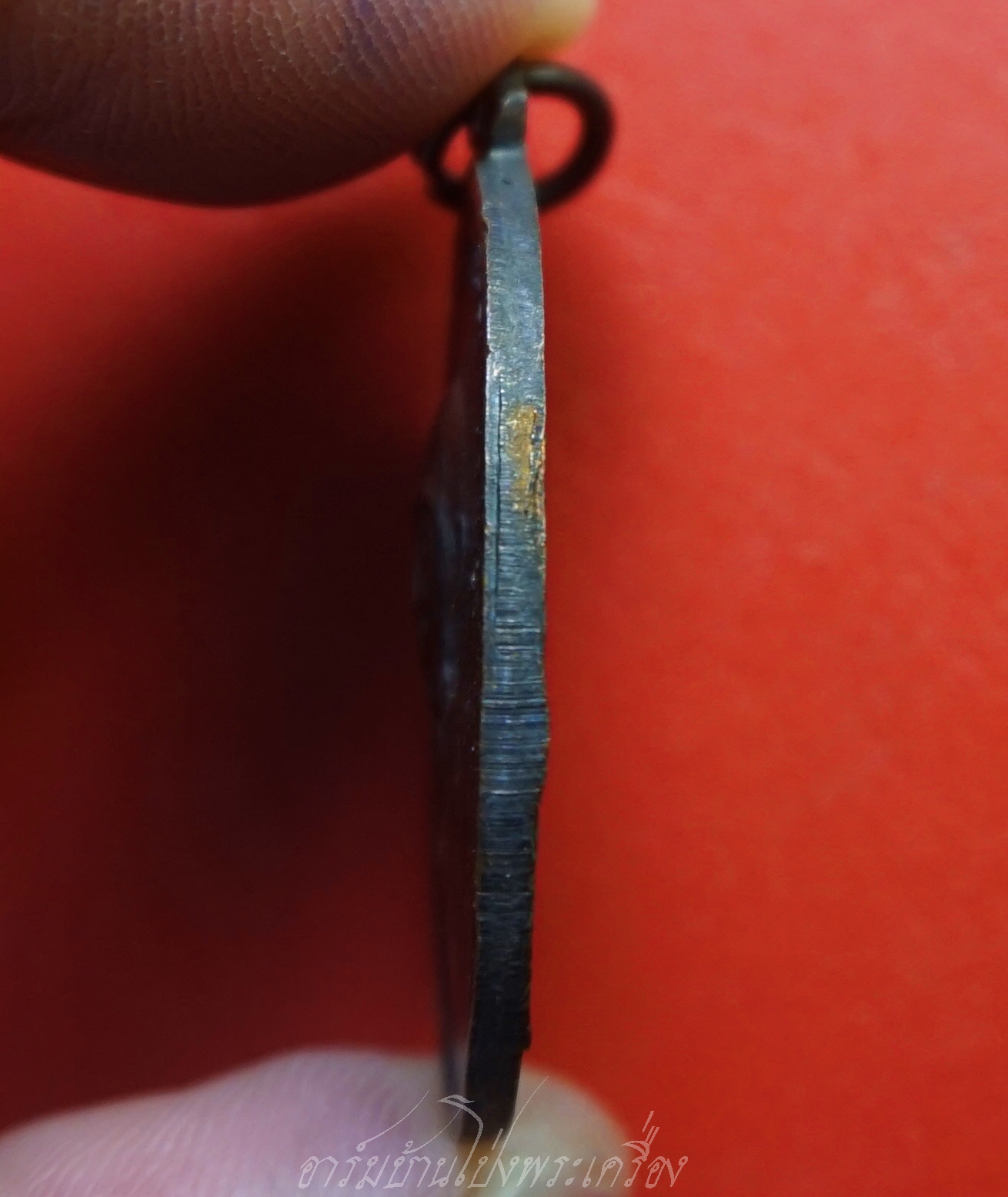 หลวงปู่บุญ วัดวังมะนาว ปี๒๕๑๘ ที่ระลึกในงารสร้างกุฏิ เนื้อทองแดงรมดำ(องค์ที่8)