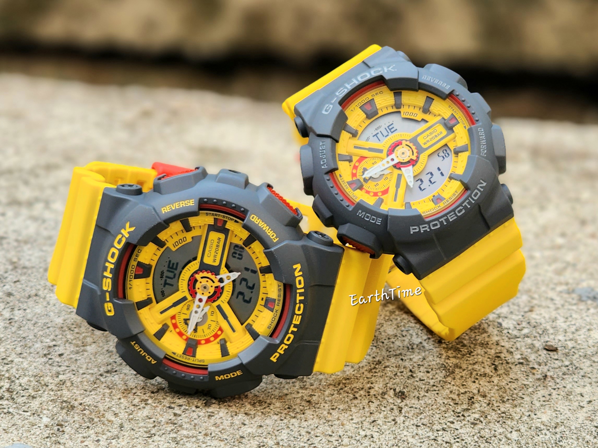 GA-110Y-9A l Classic Yellow G-Shock Series l G-SHOCK