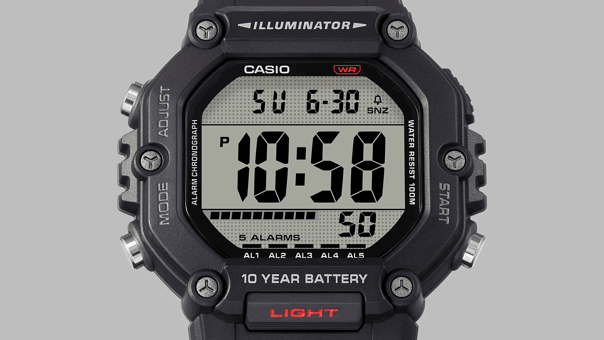 AE-1600H-1AV l CASIO สายเรซิ่น