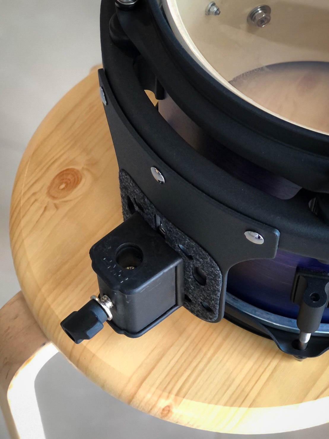 [ พร้อมส่ง ] CMC Remix กลองทอมเสริม ขนาด 8" นิ้ว สี King fisher blue ไม้ PARA+POPLAR อะไหล่โครเมียม กลองทอมแยก กลองทอม