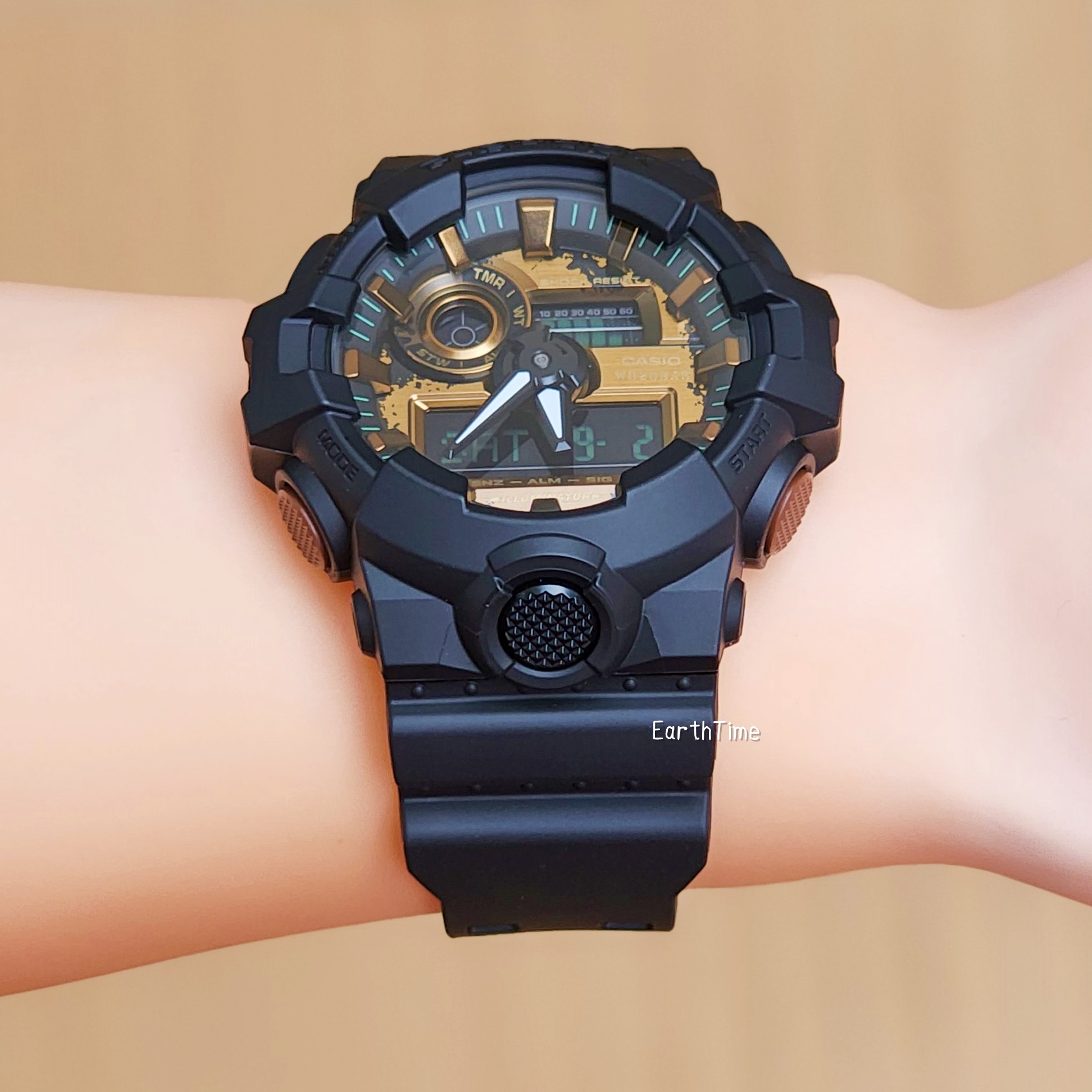 GA-700RC-1A l Teal and Brown Rust Series l G-SHOCK