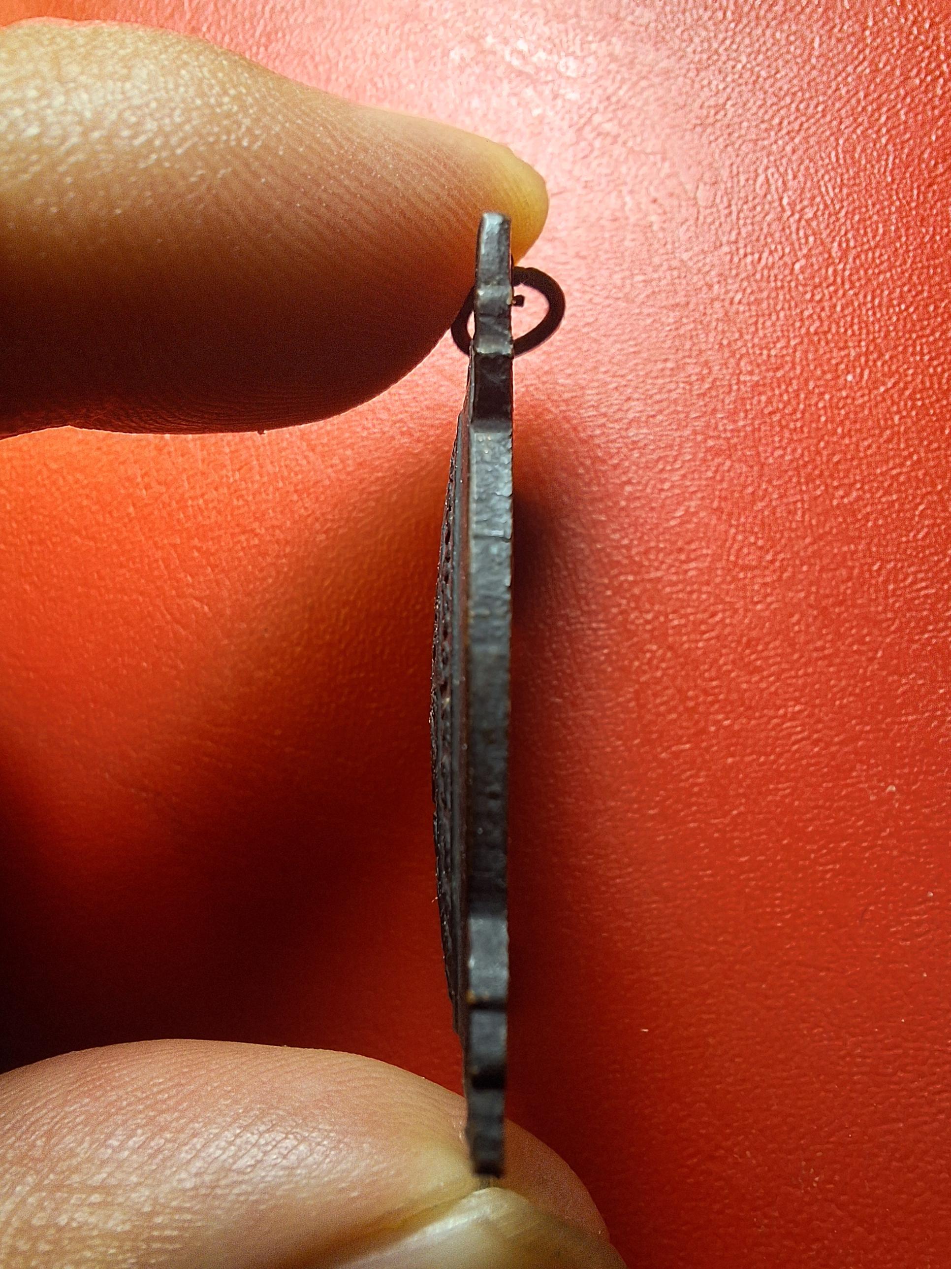 หลวงพ่อศรีสวัสดิ์ วัดถ้ำมงกุฎ(เขาทะลุ) พญาเต่าเรือน รุ่นแรก หลวงปู่หลิวปลุกเสก ปี๒๕๒๒ เนื้อทองแดง(องค์ที่20)